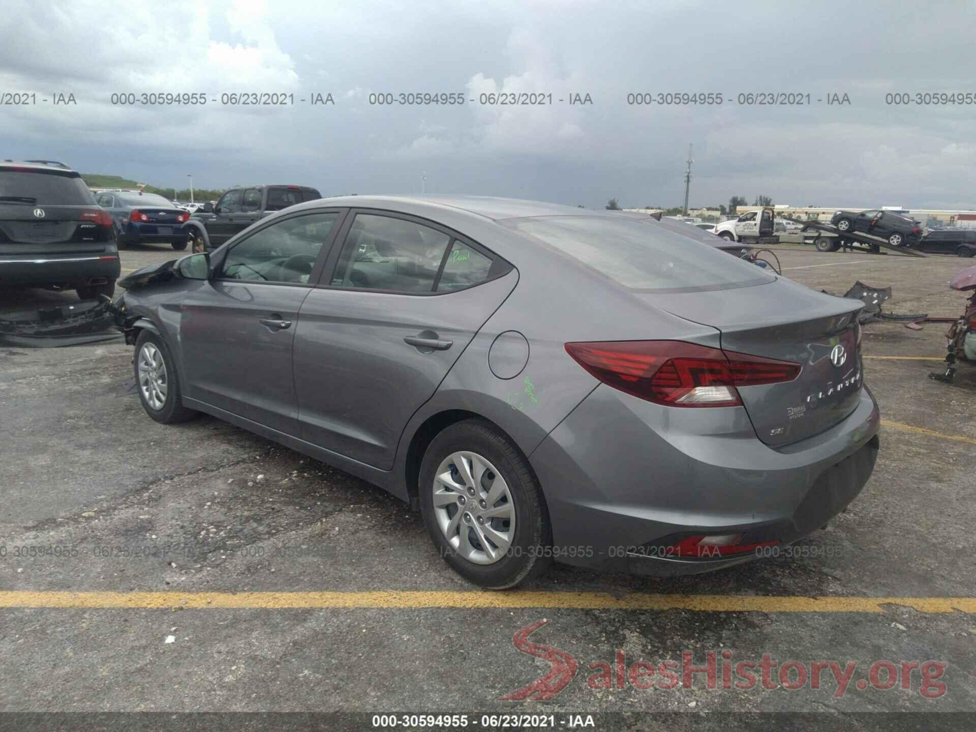 KMHD74LF3KU864844 2019 HYUNDAI ELANTRA