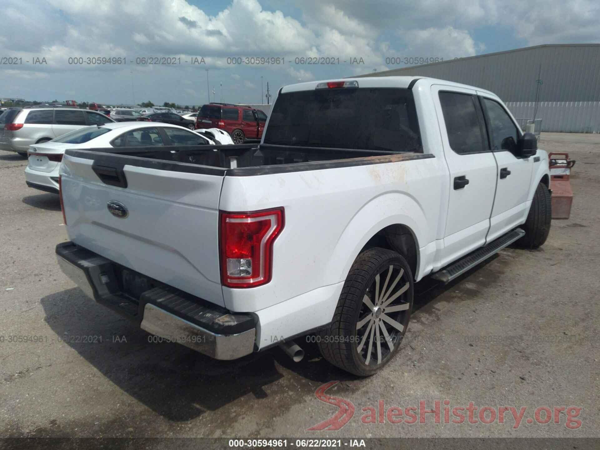 1FTEW1C85HKD10799 2017 FORD F-150