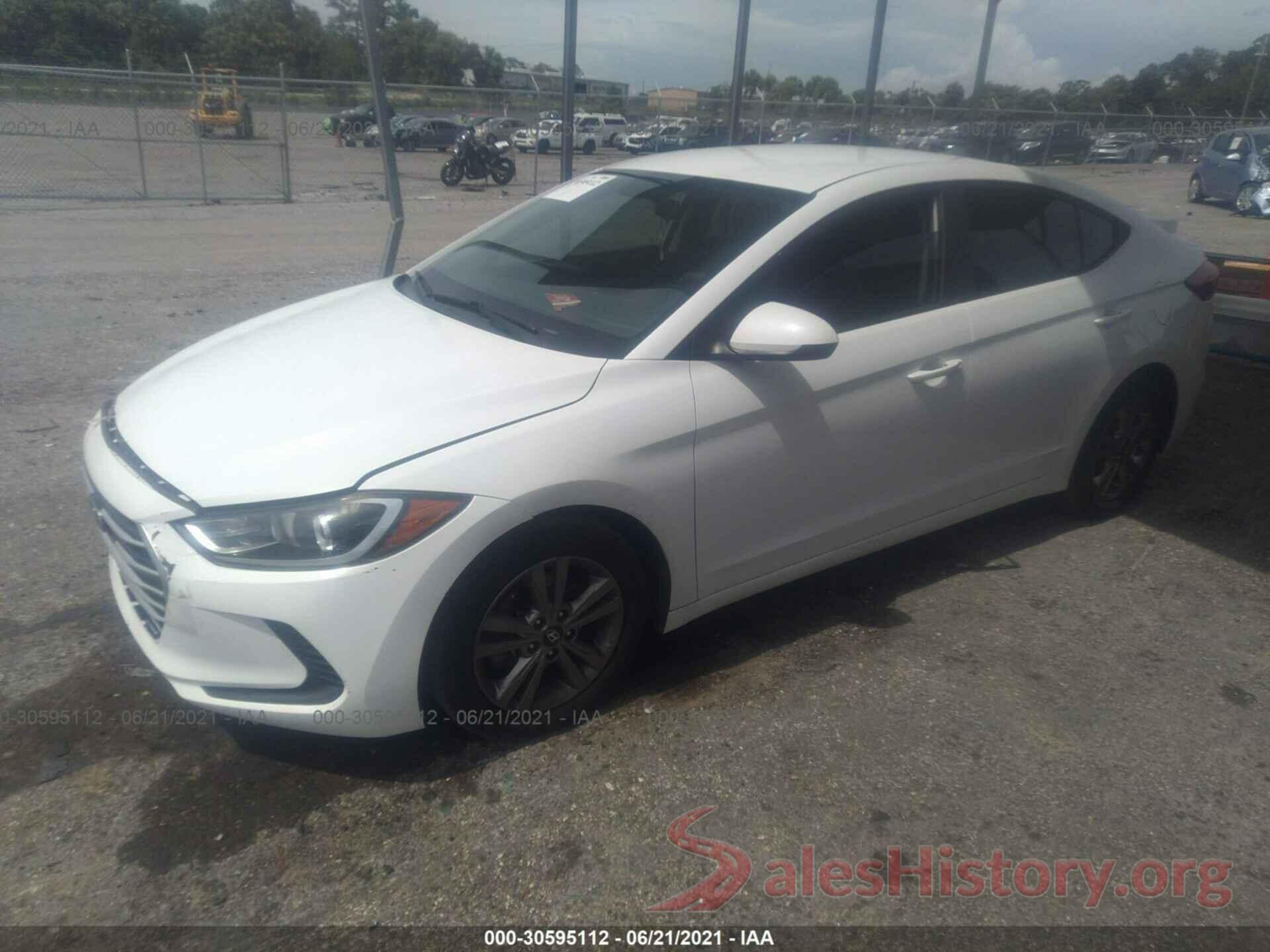 5NPD84LF6HH052507 2017 HYUNDAI ELANTRA