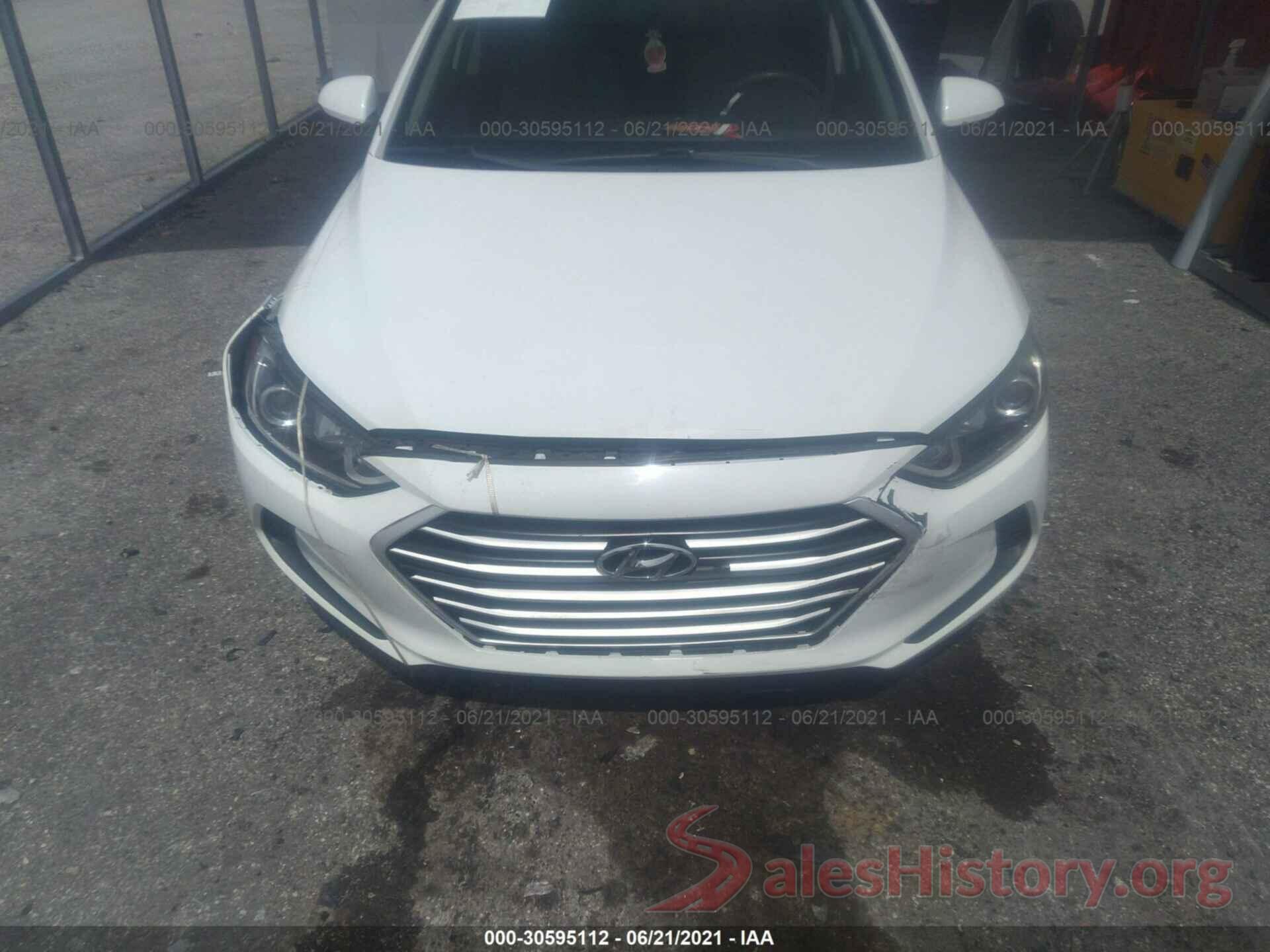 5NPD84LF6HH052507 2017 HYUNDAI ELANTRA