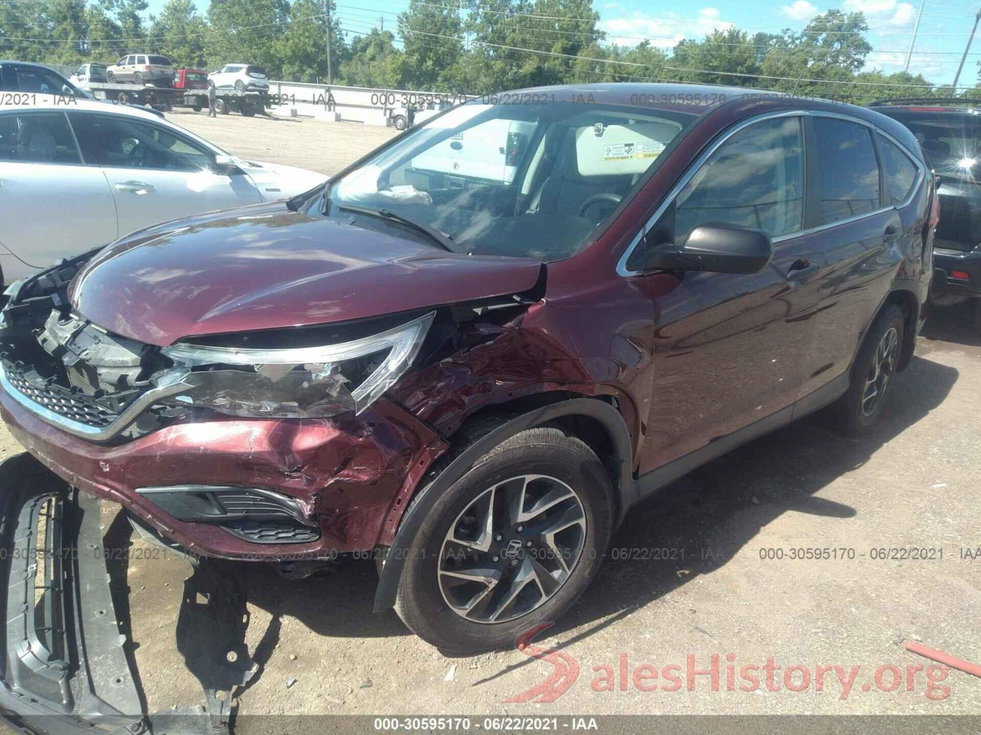 5J6RM4H43GL038920 2016 HONDA CR-V