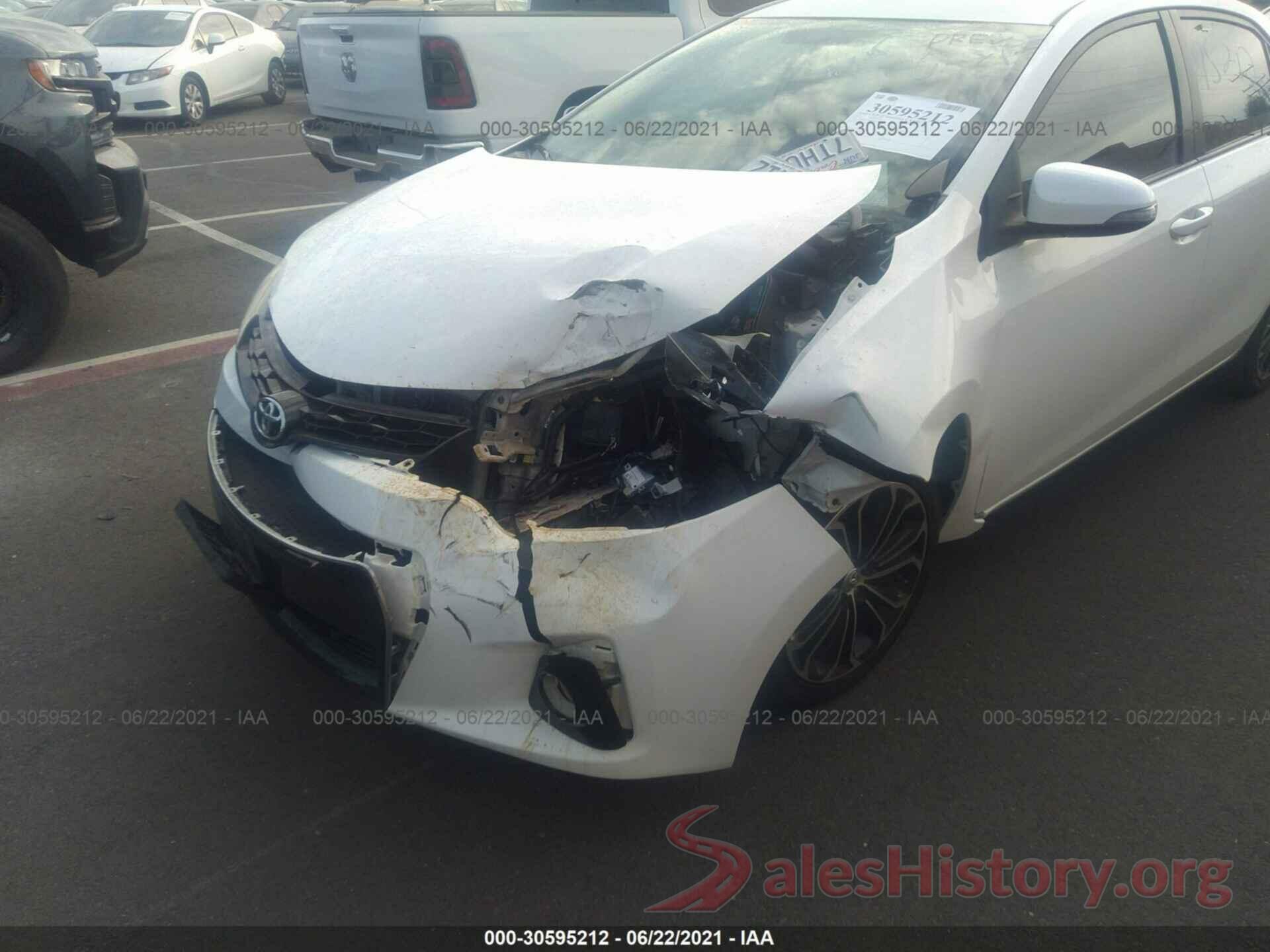 5YFBURHE8GP508539 2016 TOYOTA COROLLA