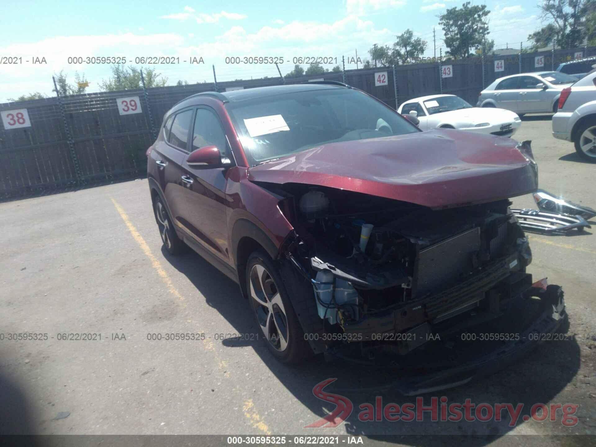 KM8J3CA27GU144396 2016 HYUNDAI TUCSON