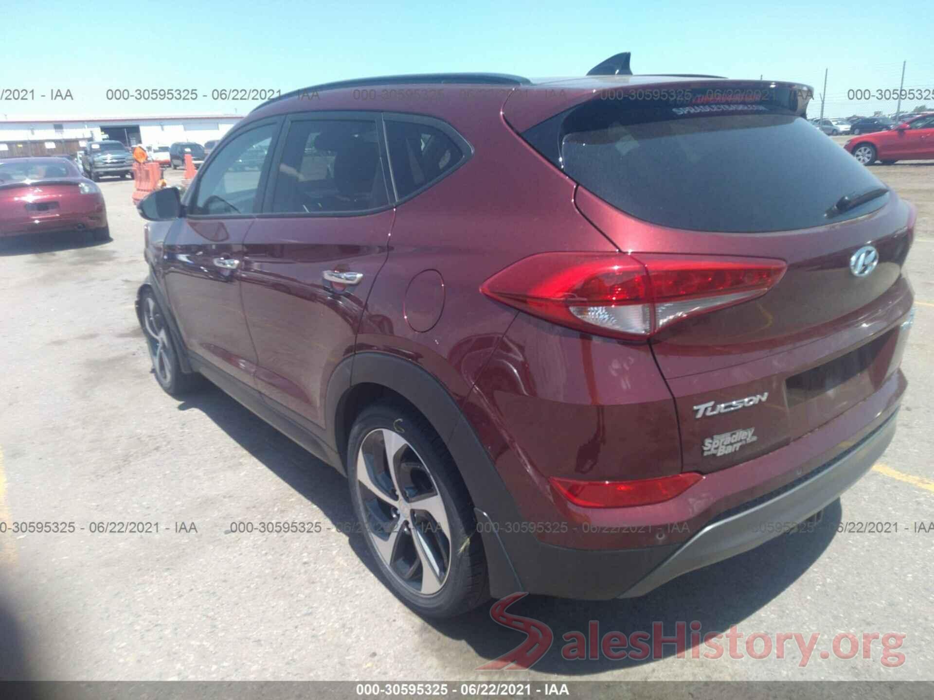 KM8J3CA27GU144396 2016 HYUNDAI TUCSON