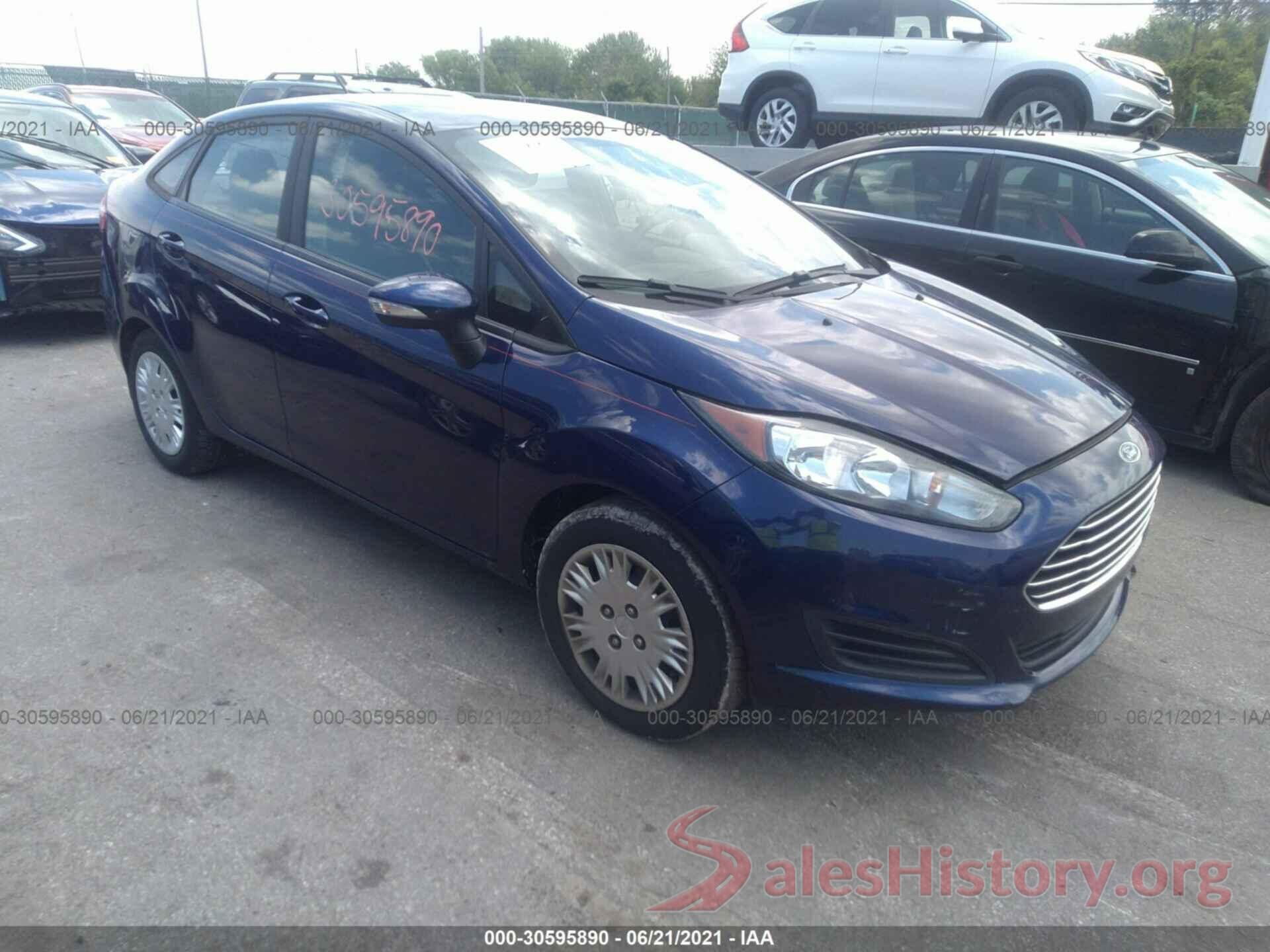 3FADP4BE6GM104311 2016 FORD FIESTA