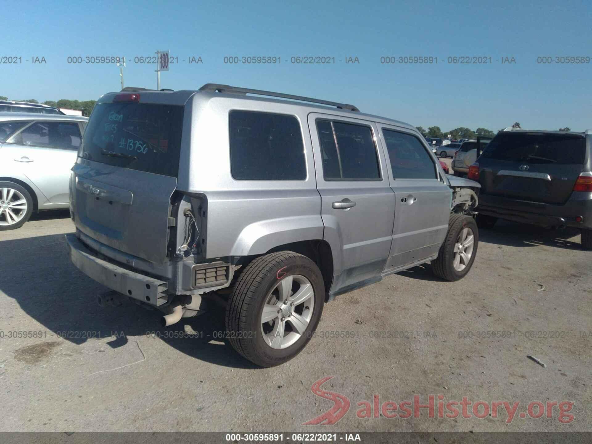 1C4NJPBB3GD700589 2016 JEEP PATRIOT