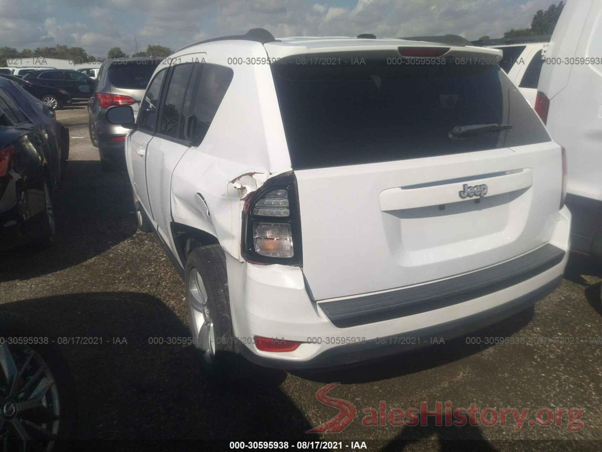 1C4NJCBA9HD123519 2017 JEEP COMPASS