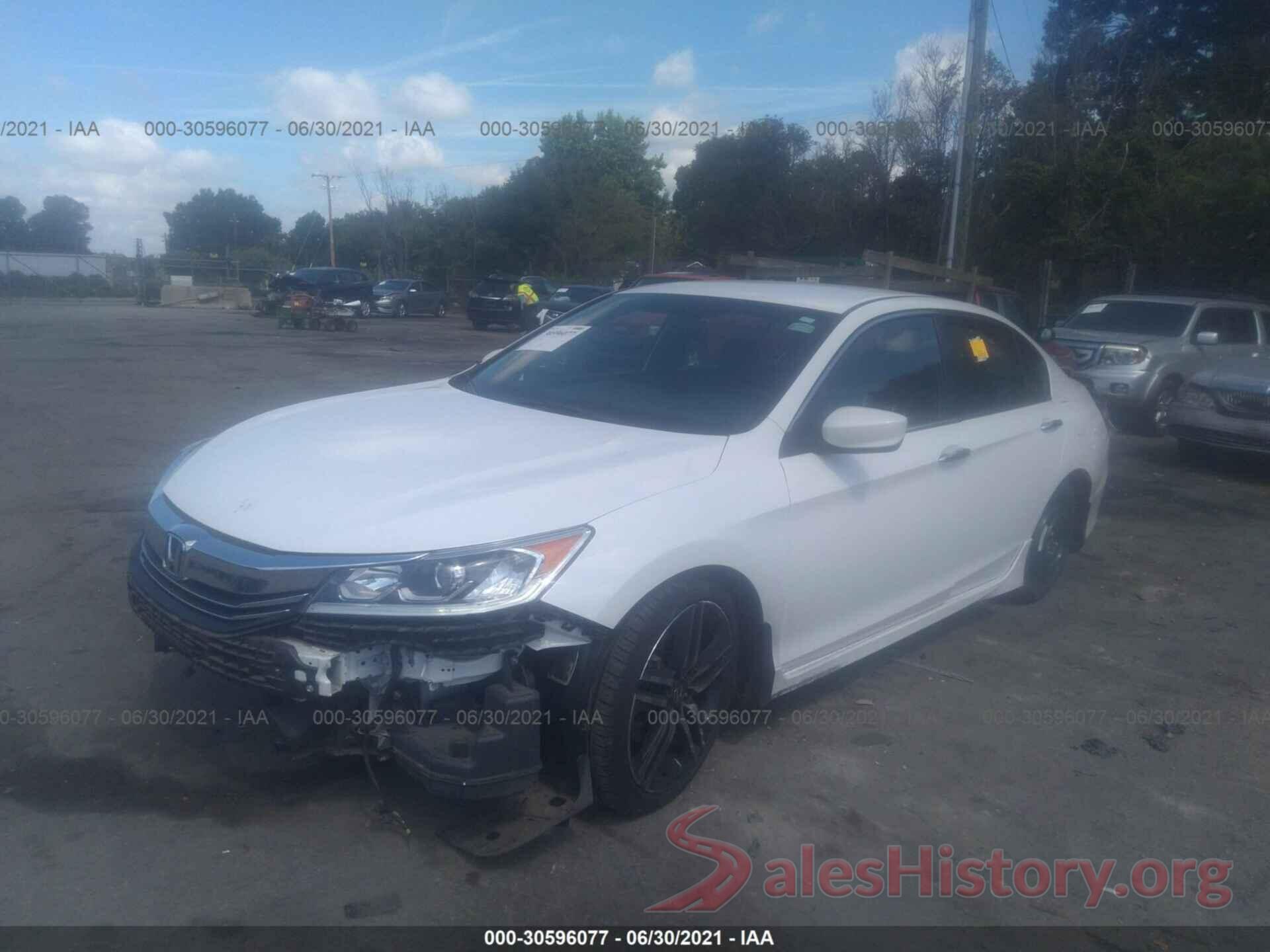 1HGCR2F5XGA033661 2016 HONDA ACCORD SEDAN