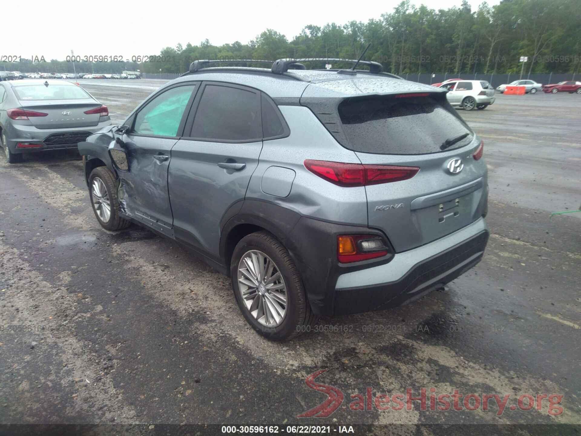 KM8K22AA8MU607392 2021 HYUNDAI KONA