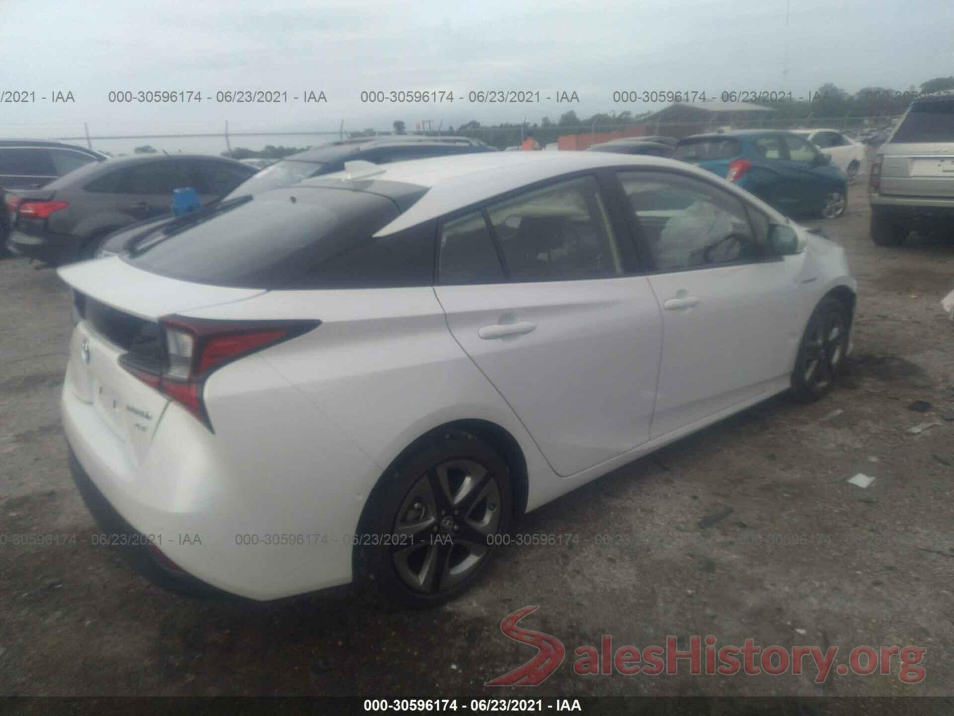 JTDKAMFU6M3133230 2021 TOYOTA PRIUS