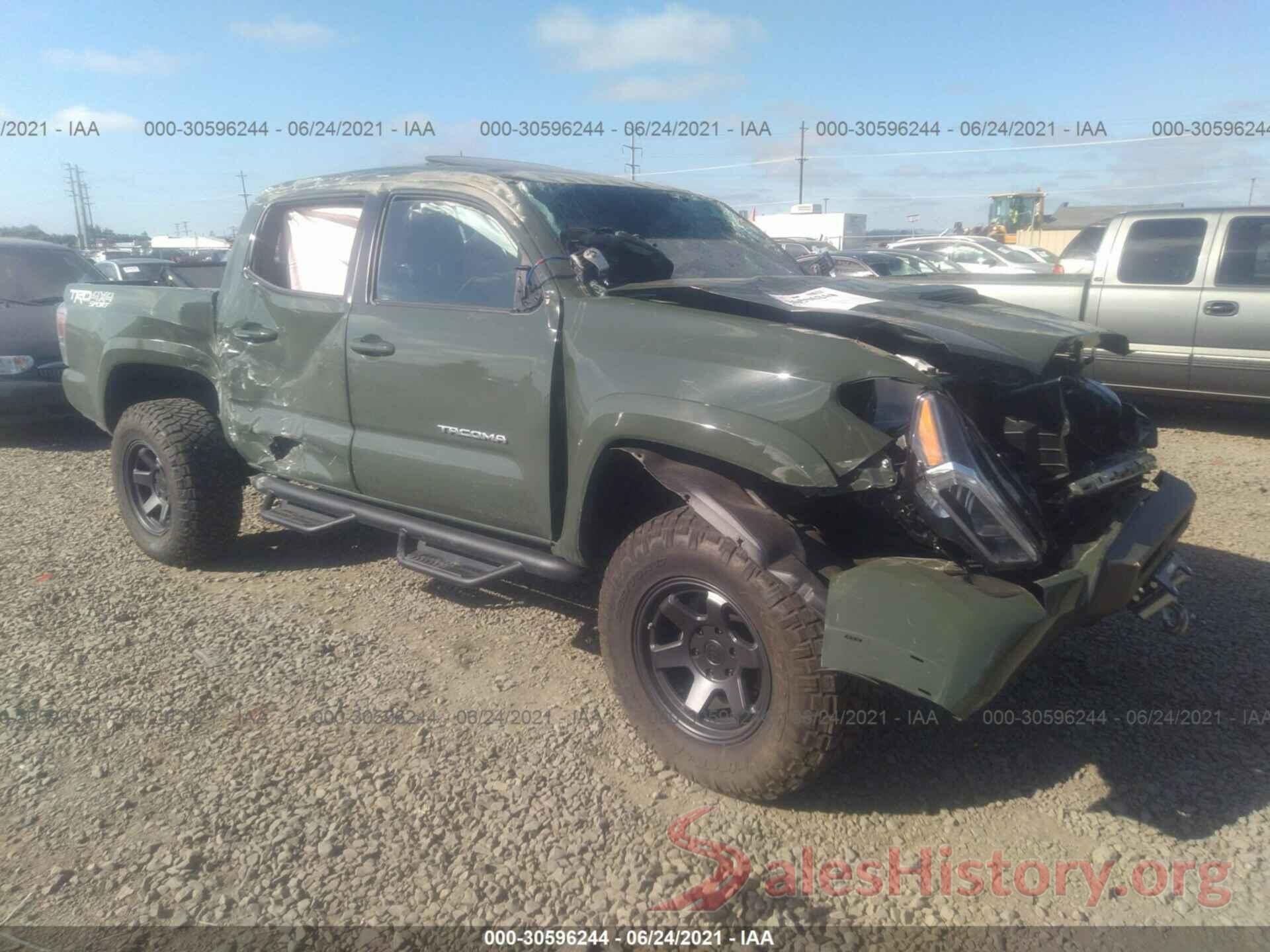 3TMCZ5AN3MM369934 2021 TOYOTA TACOMA 4WD