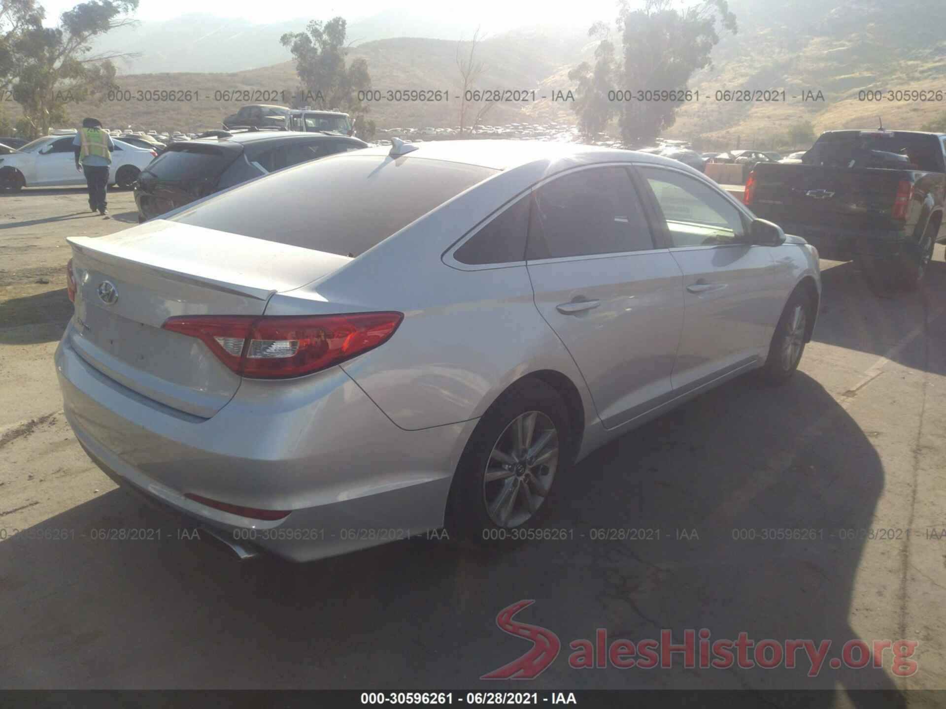 5NPE24AF7GH340933 2016 HYUNDAI SONATA