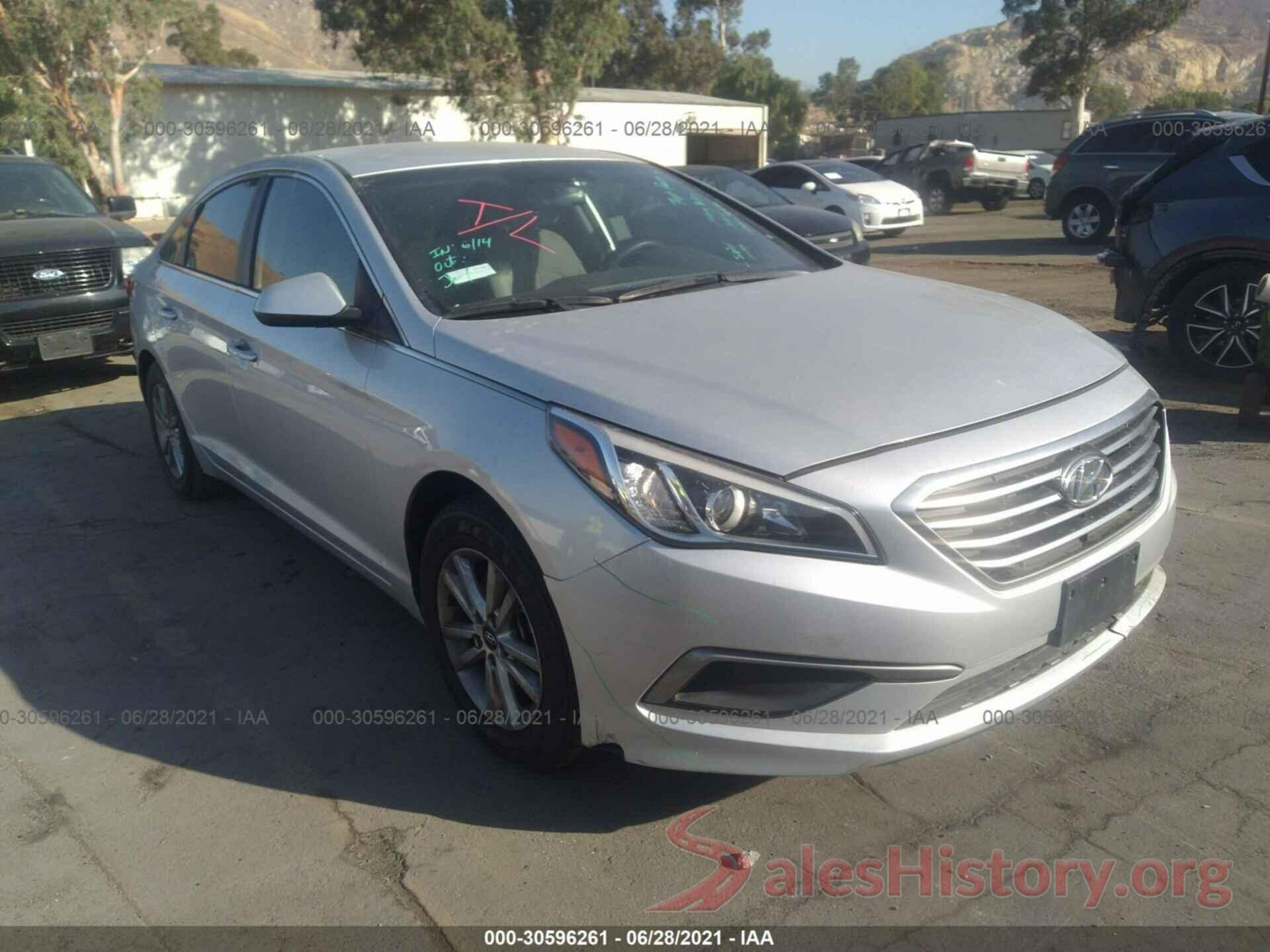 5NPE24AF7GH340933 2016 HYUNDAI SONATA