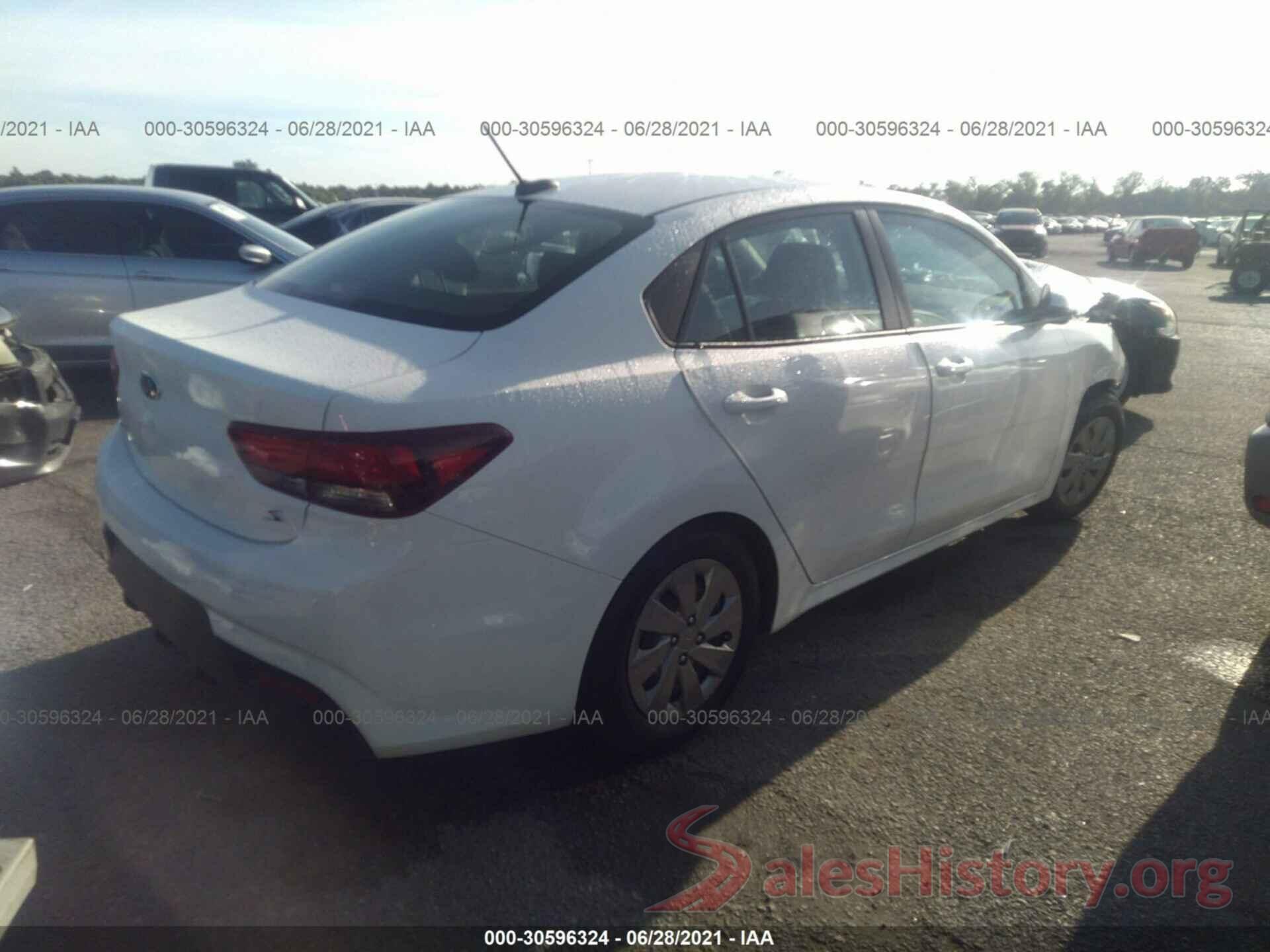 3KPA24AD6LE361400 2020 KIA RIO