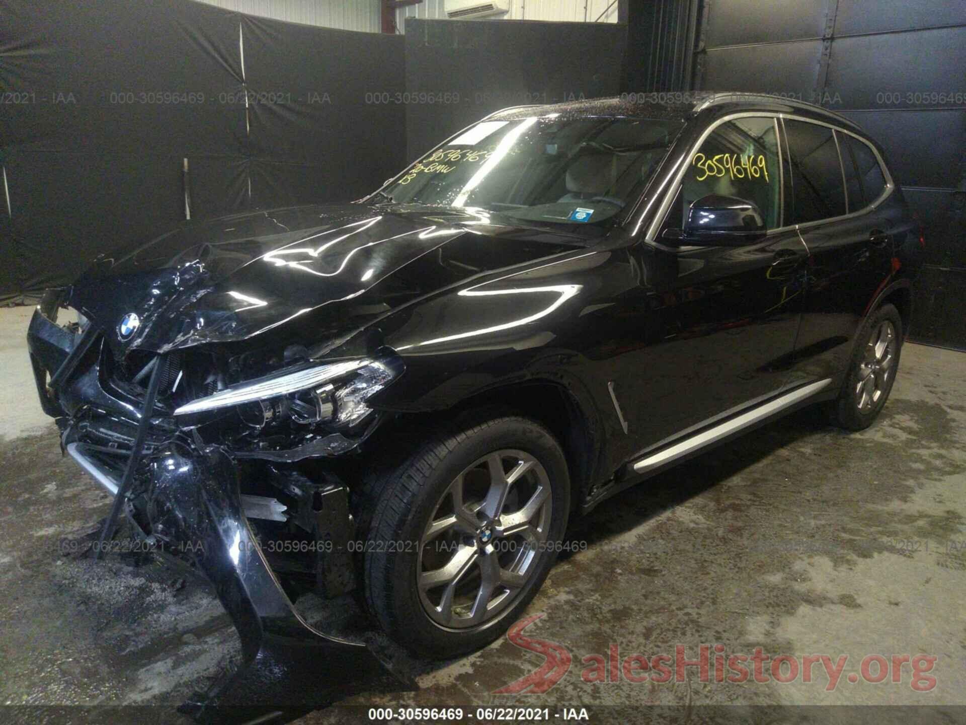 5UXTY5C08L9B83860 2020 BMW X3