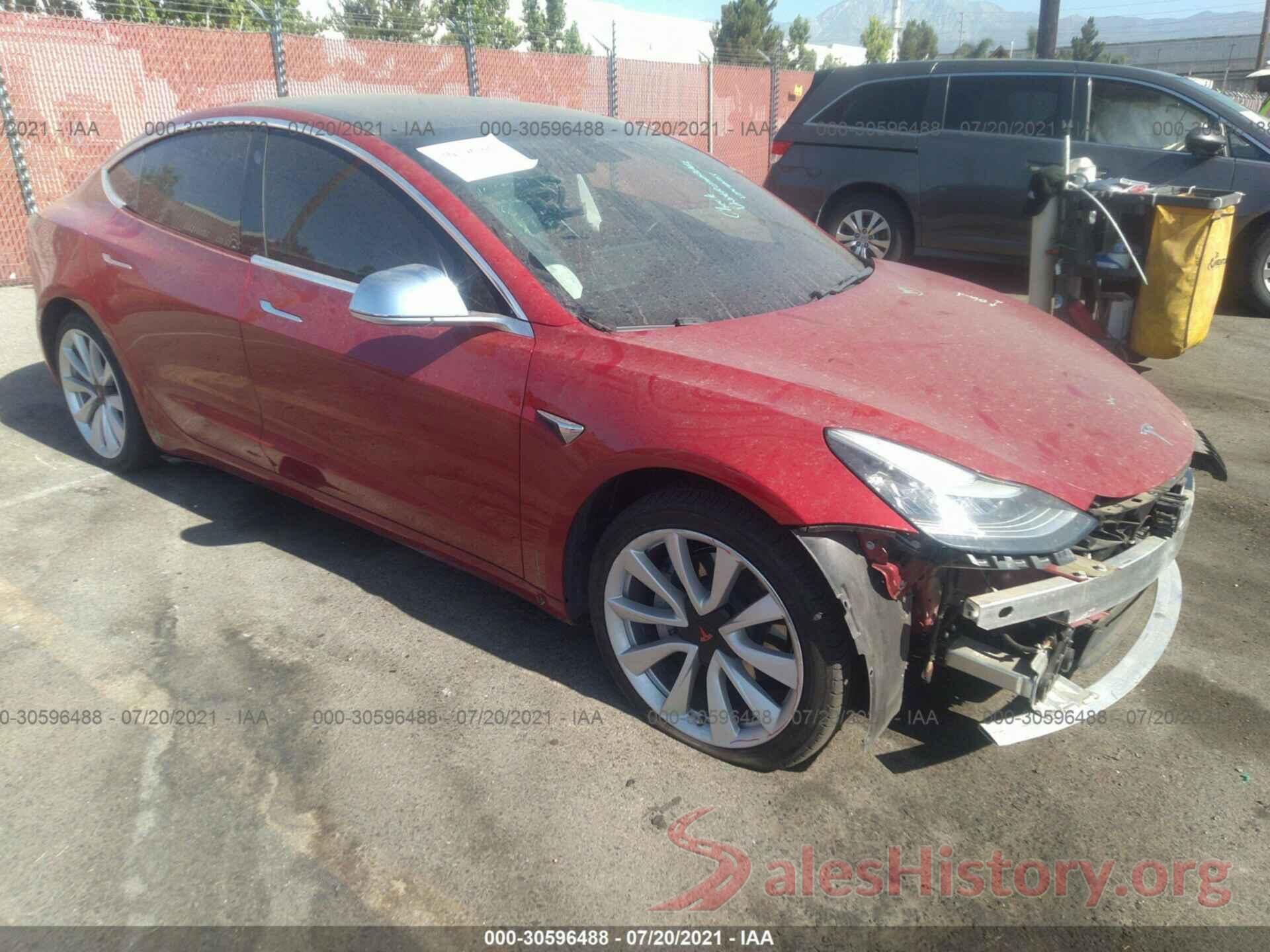 5YJ3E1EA8KF315056 2019 TESLA MODEL 3