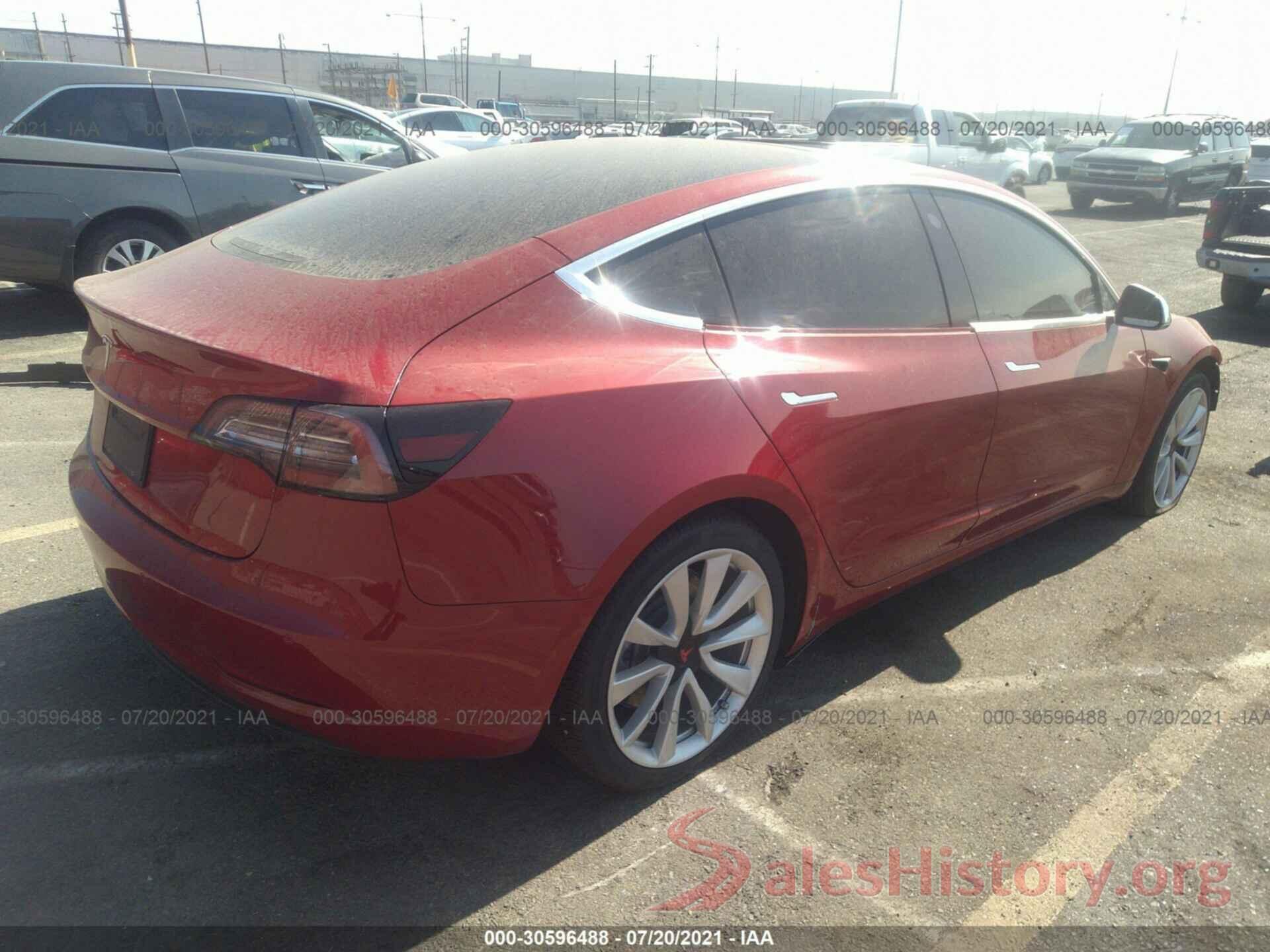 5YJ3E1EA8KF315056 2019 TESLA MODEL 3