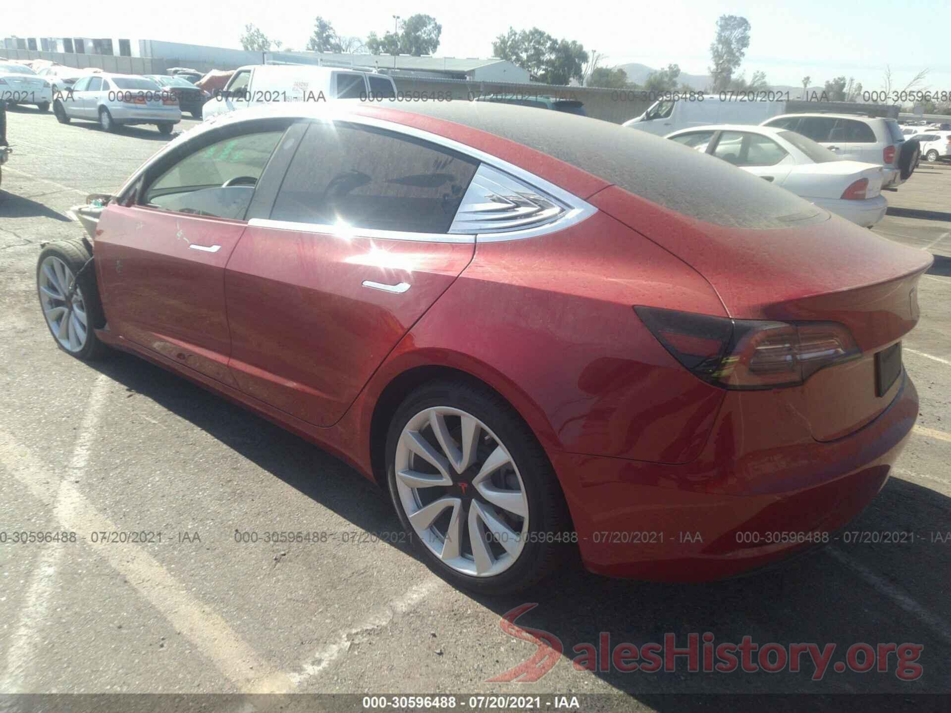 5YJ3E1EA8KF315056 2019 TESLA MODEL 3