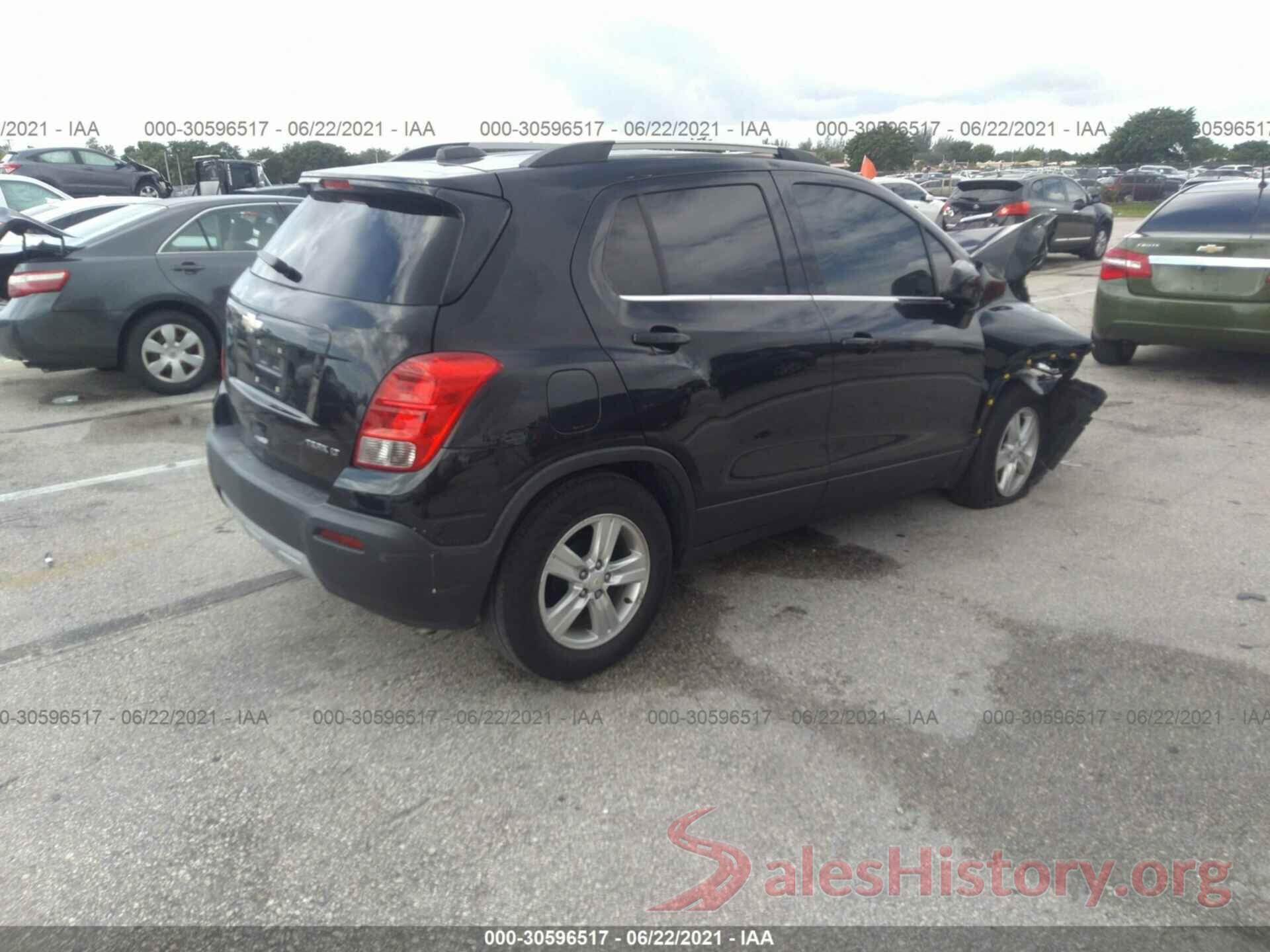 KL7CJLSB1GB719733 2016 CHEVROLET TRAX