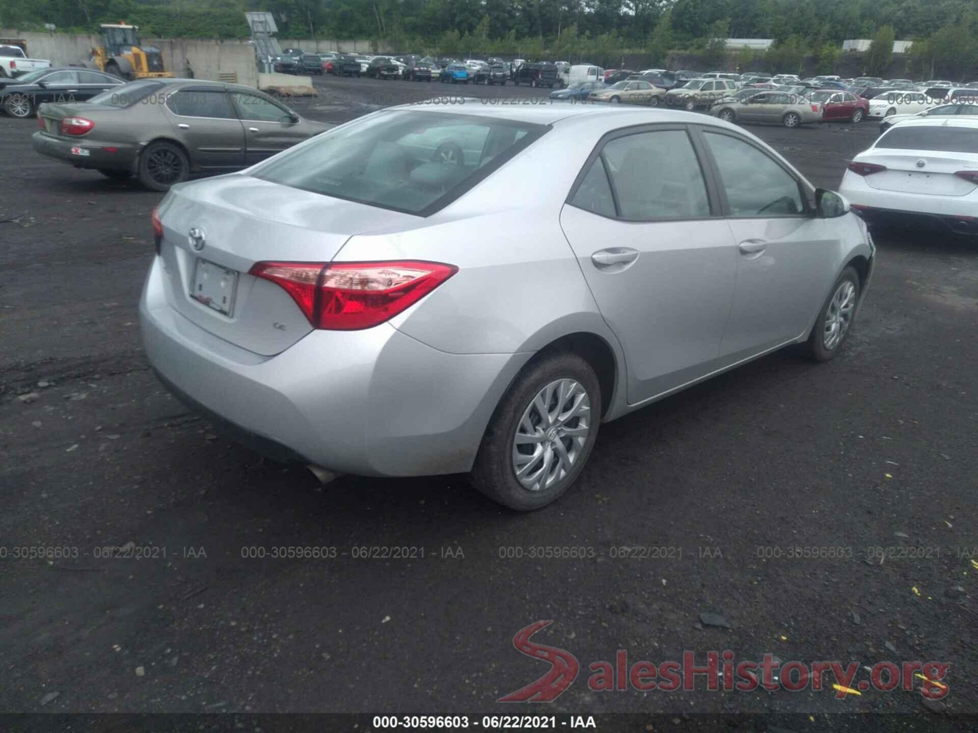 2T1BURHEXHC847207 2017 TOYOTA COROLLA