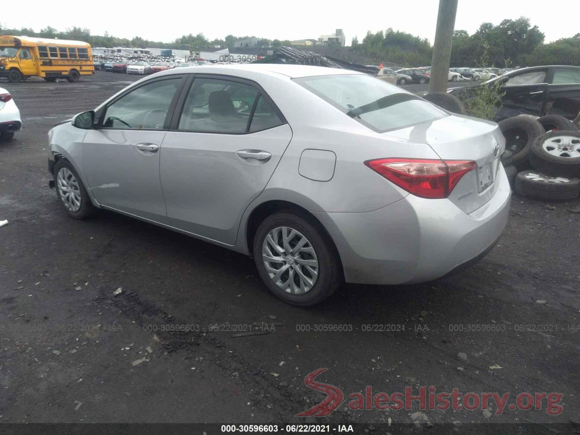 2T1BURHEXHC847207 2017 TOYOTA COROLLA