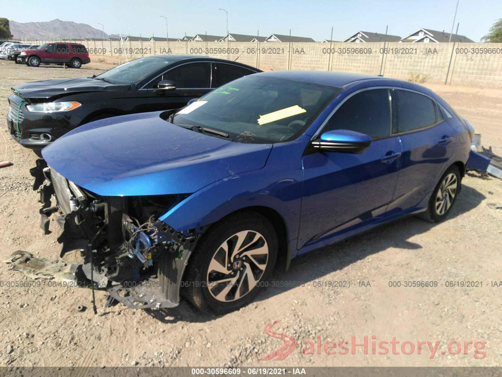 SHHFK7H26JU231375 2018 HONDA CIVIC HATCHBACK