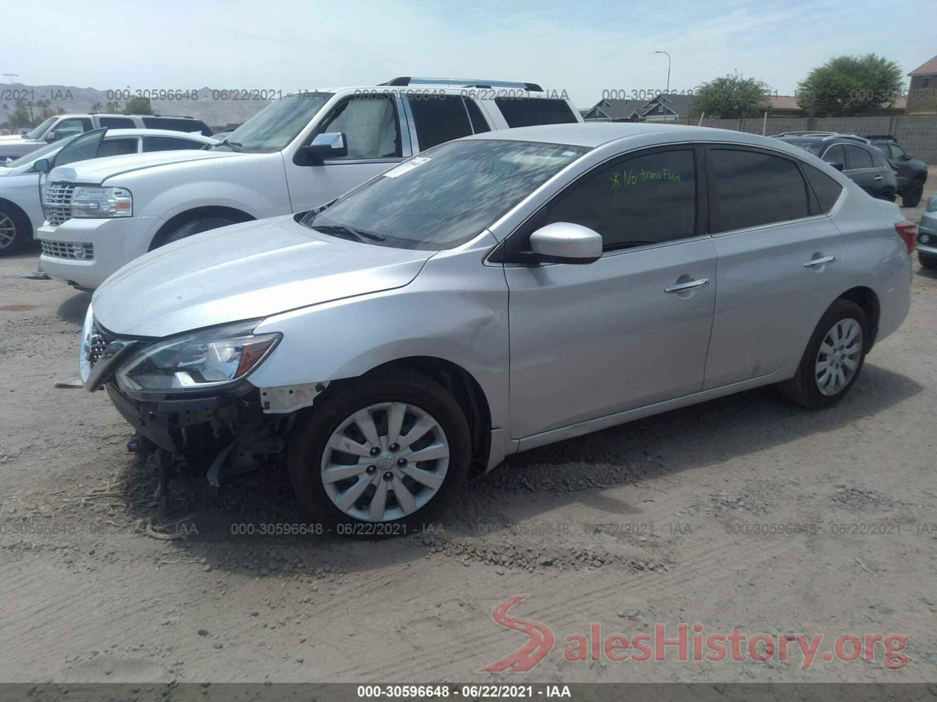 3N1AB7AP2KY222327 2019 NISSAN SENTRA