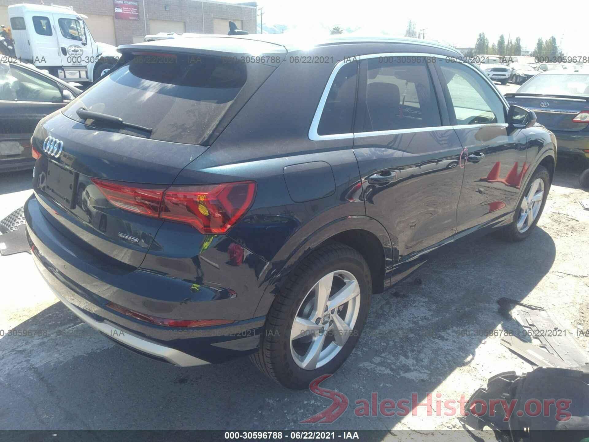 WA1BECF37L1113787 2020 AUDI Q3