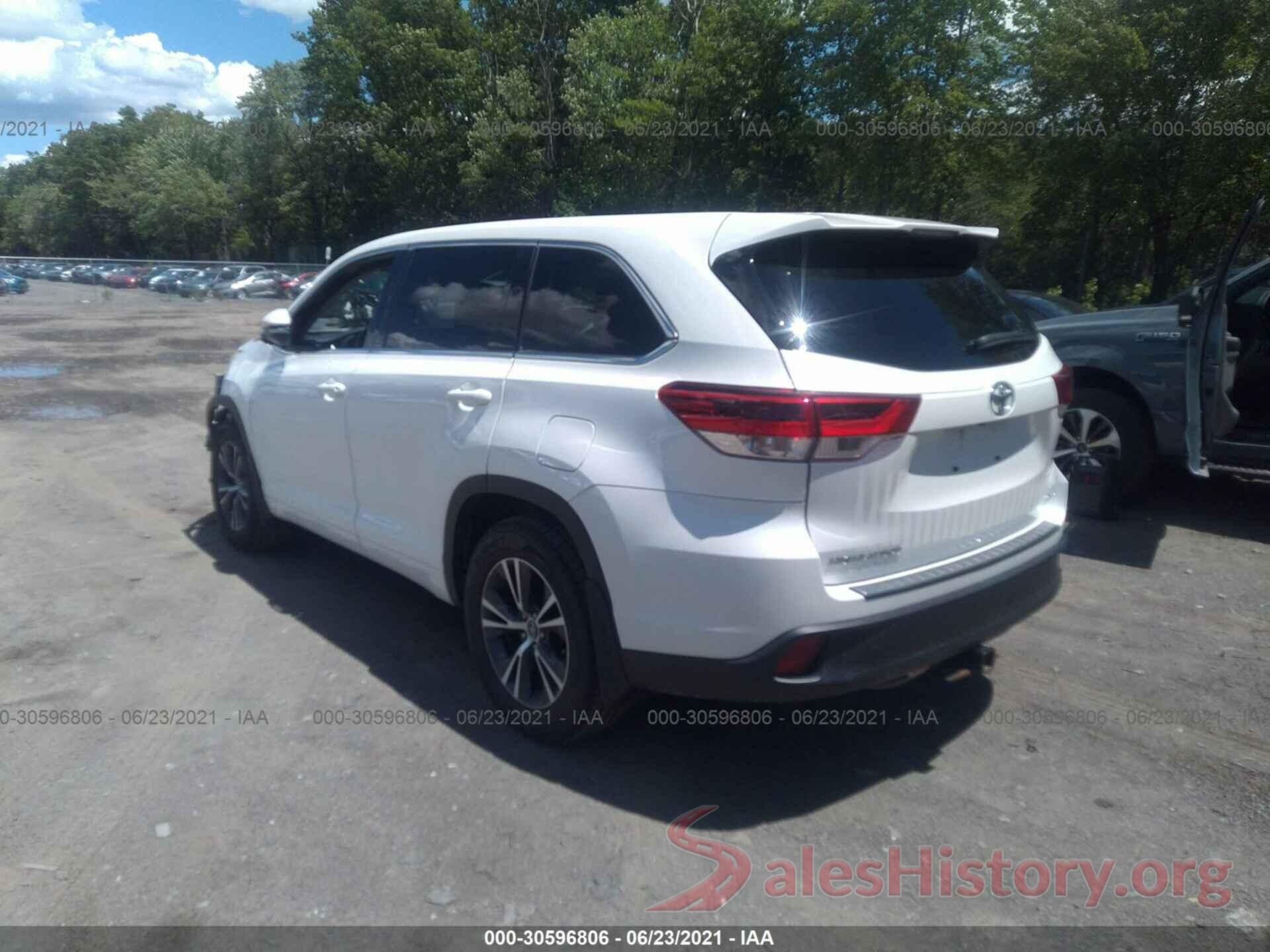 5TDBZRFH5JS856084 2018 TOYOTA HIGHLANDER