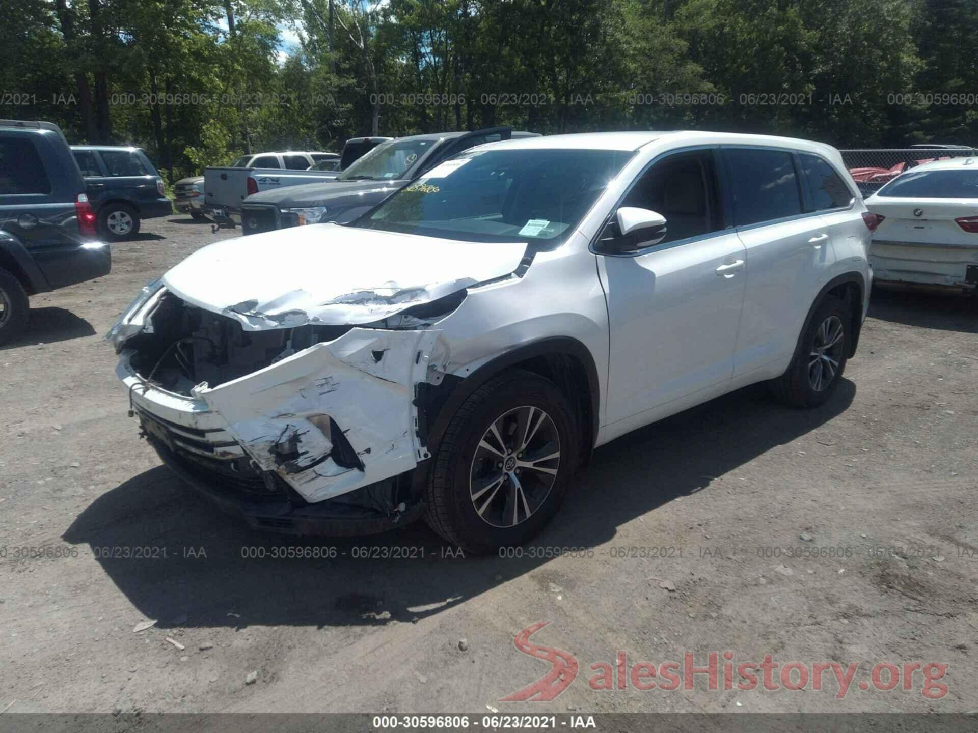 5TDBZRFH5JS856084 2018 TOYOTA HIGHLANDER