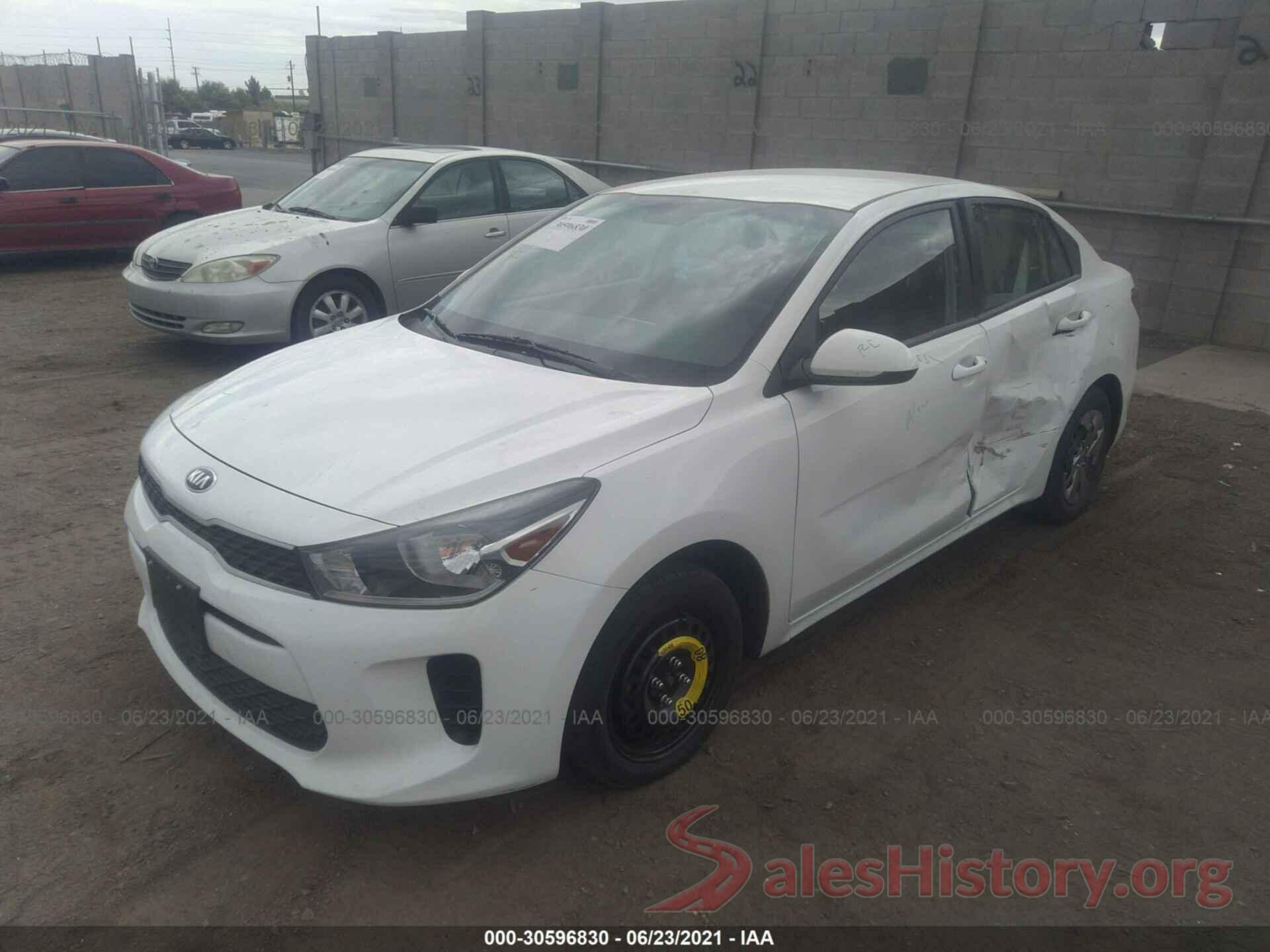 3KPA24AB5KE166854 2019 KIA RIO