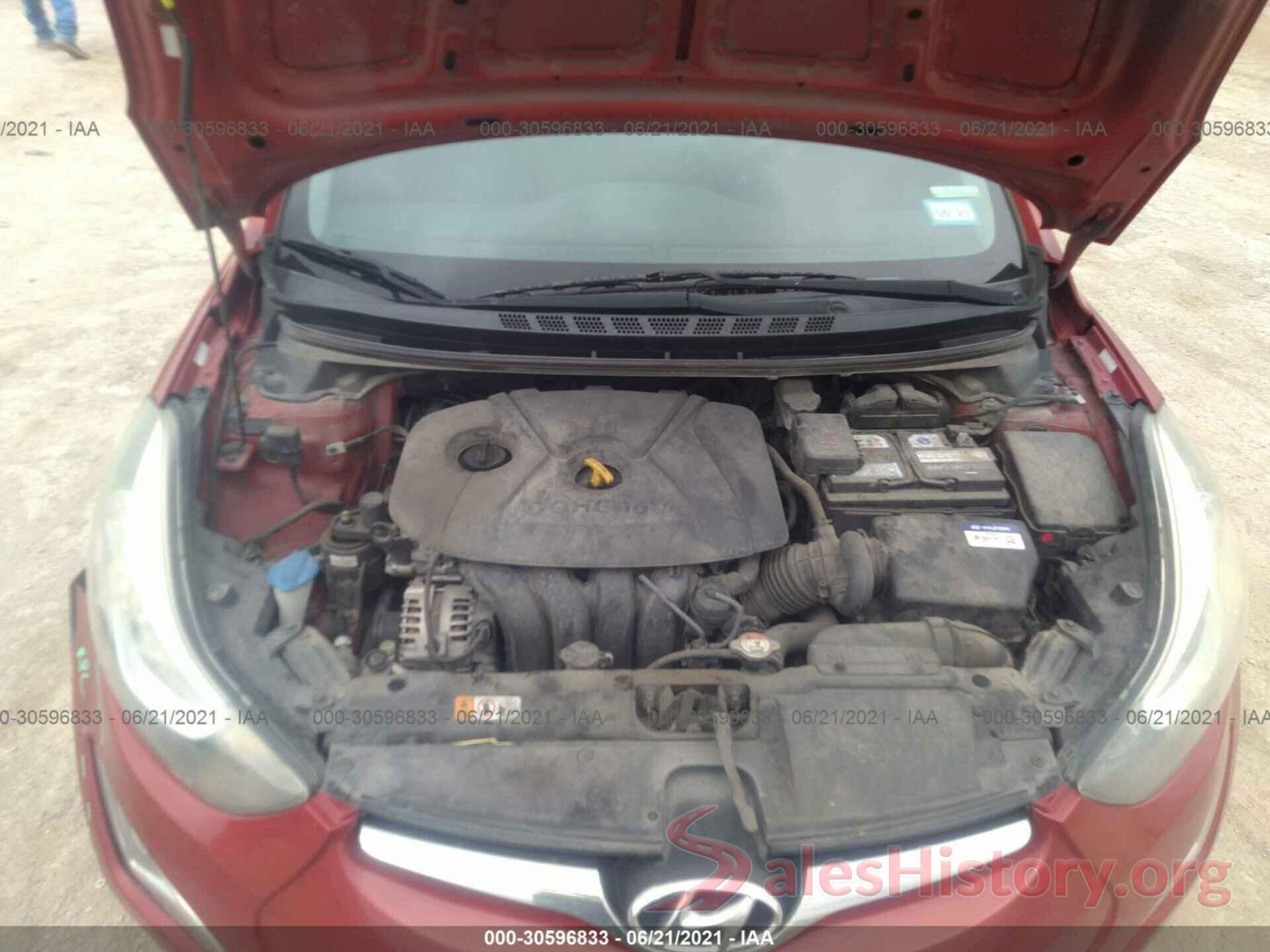 KMHDH4AE6GU543668 2016 HYUNDAI ELANTRA