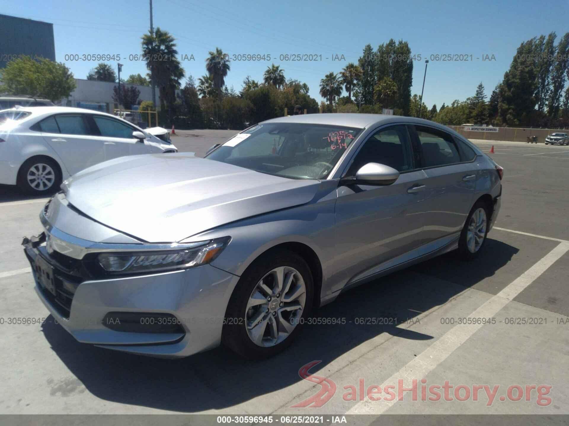 1HGCV1F10KA166943 2019 HONDA ACCORD SEDAN