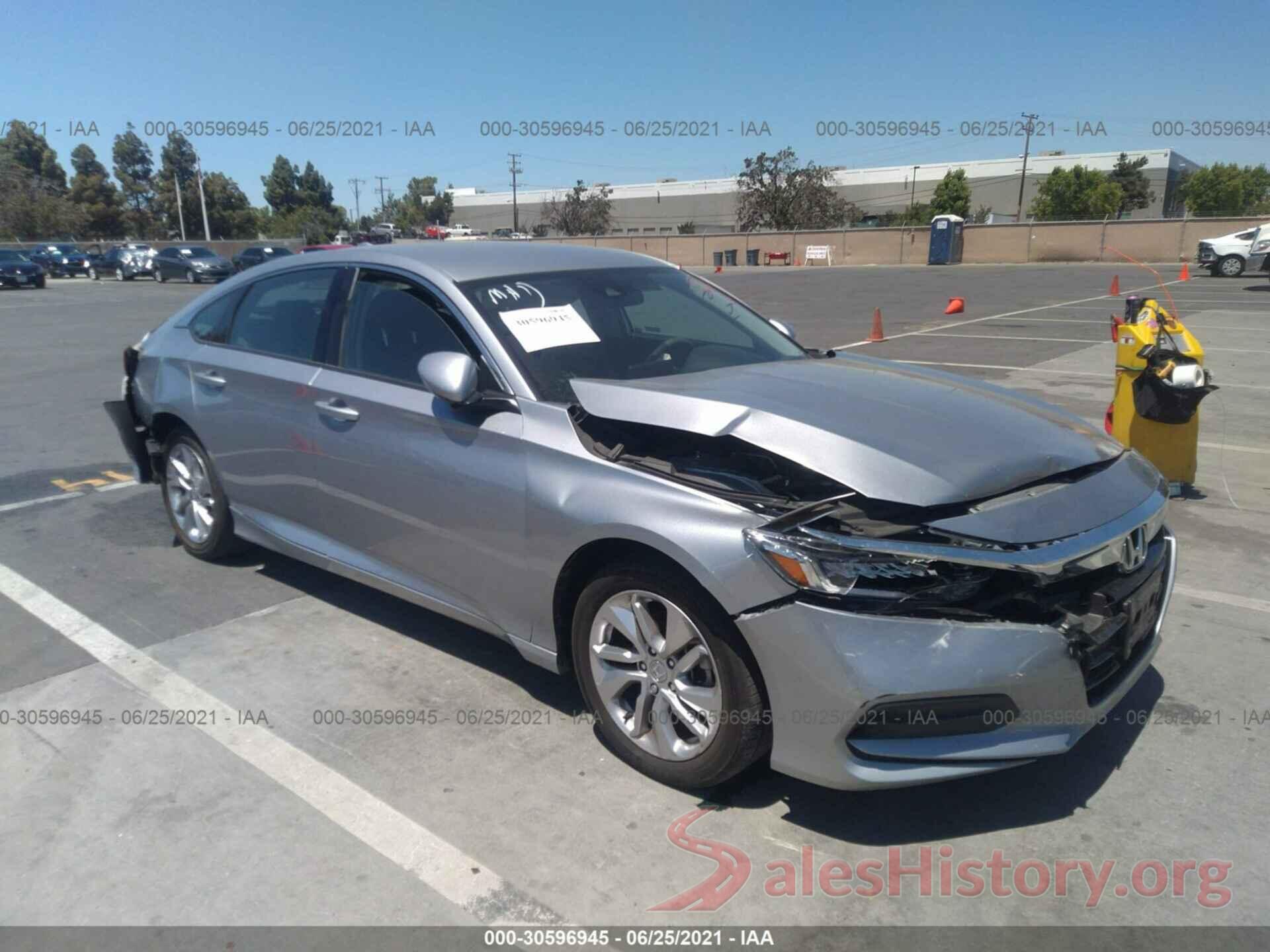 1HGCV1F10KA166943 2019 HONDA ACCORD SEDAN