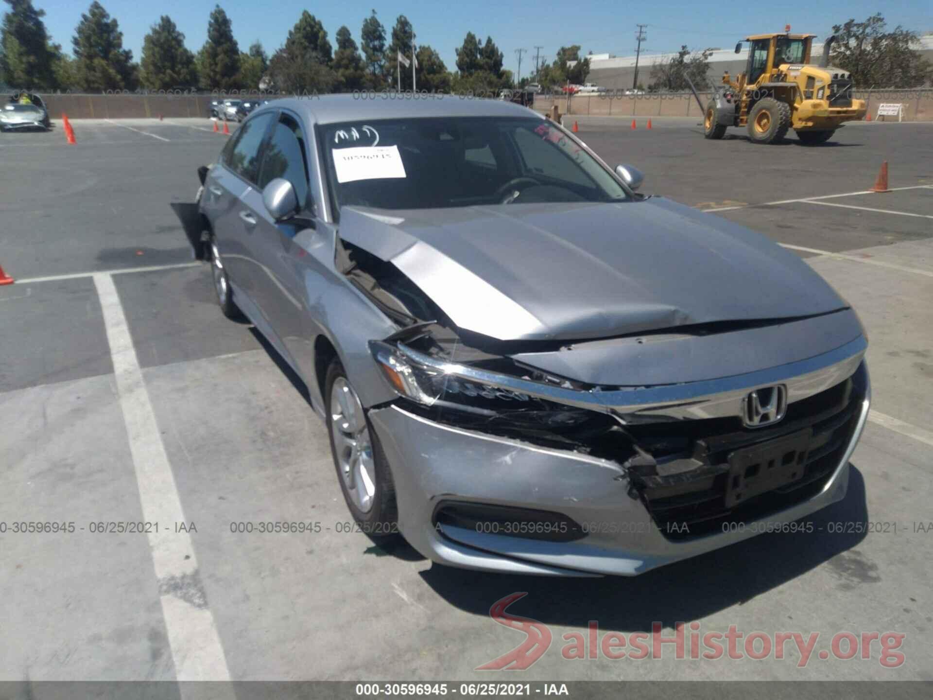 1HGCV1F10KA166943 2019 HONDA ACCORD SEDAN