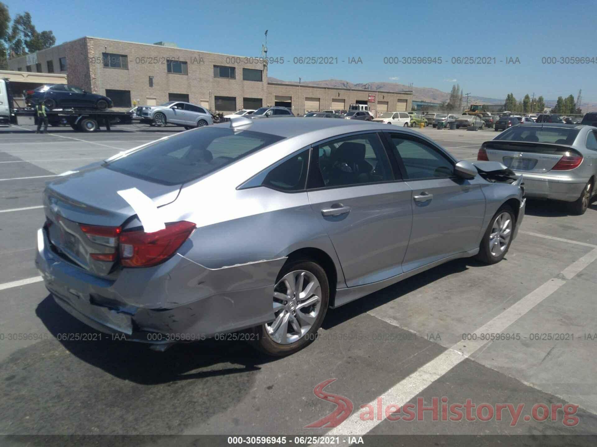 1HGCV1F10KA166943 2019 HONDA ACCORD SEDAN