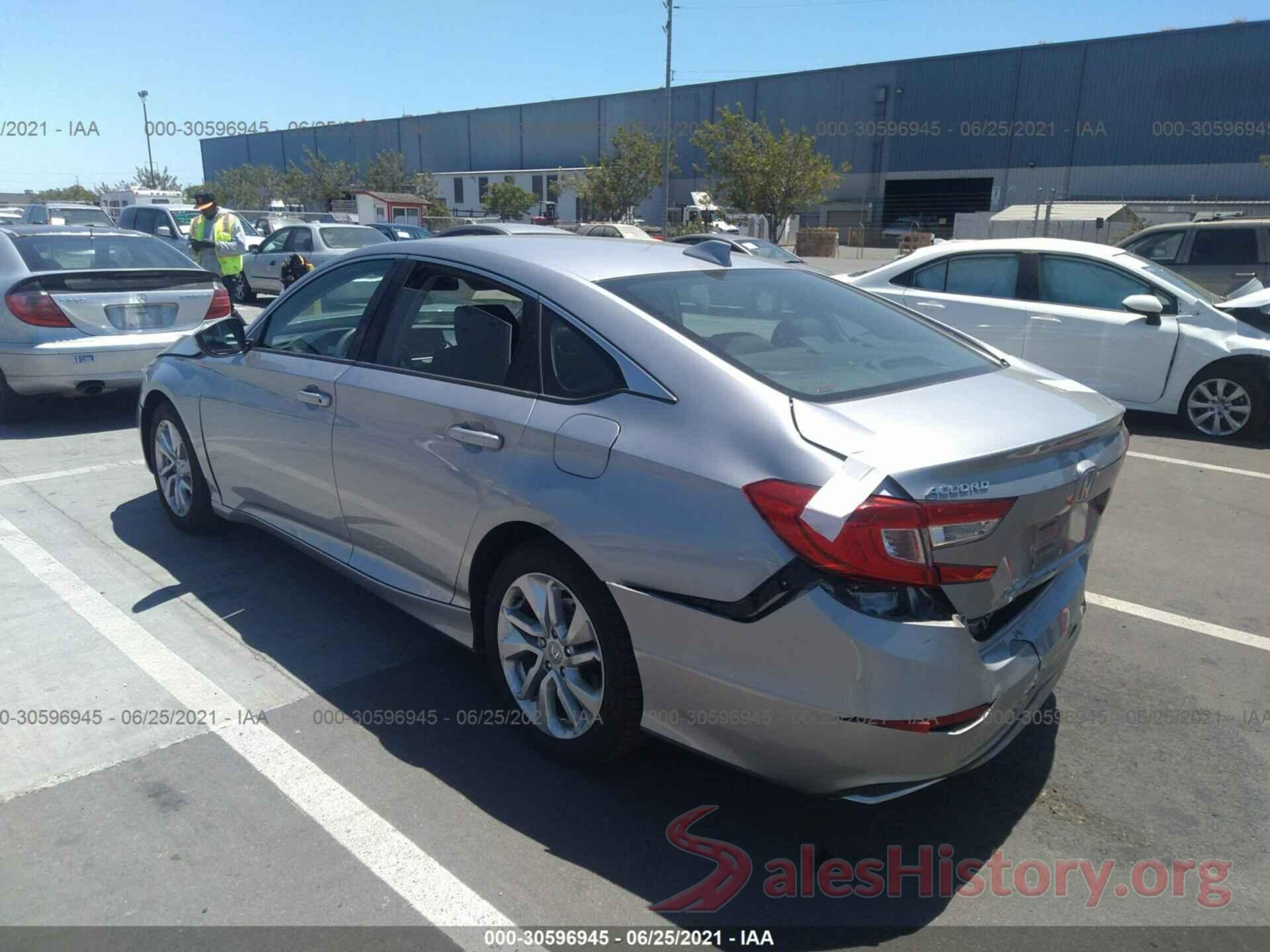 1HGCV1F10KA166943 2019 HONDA ACCORD SEDAN