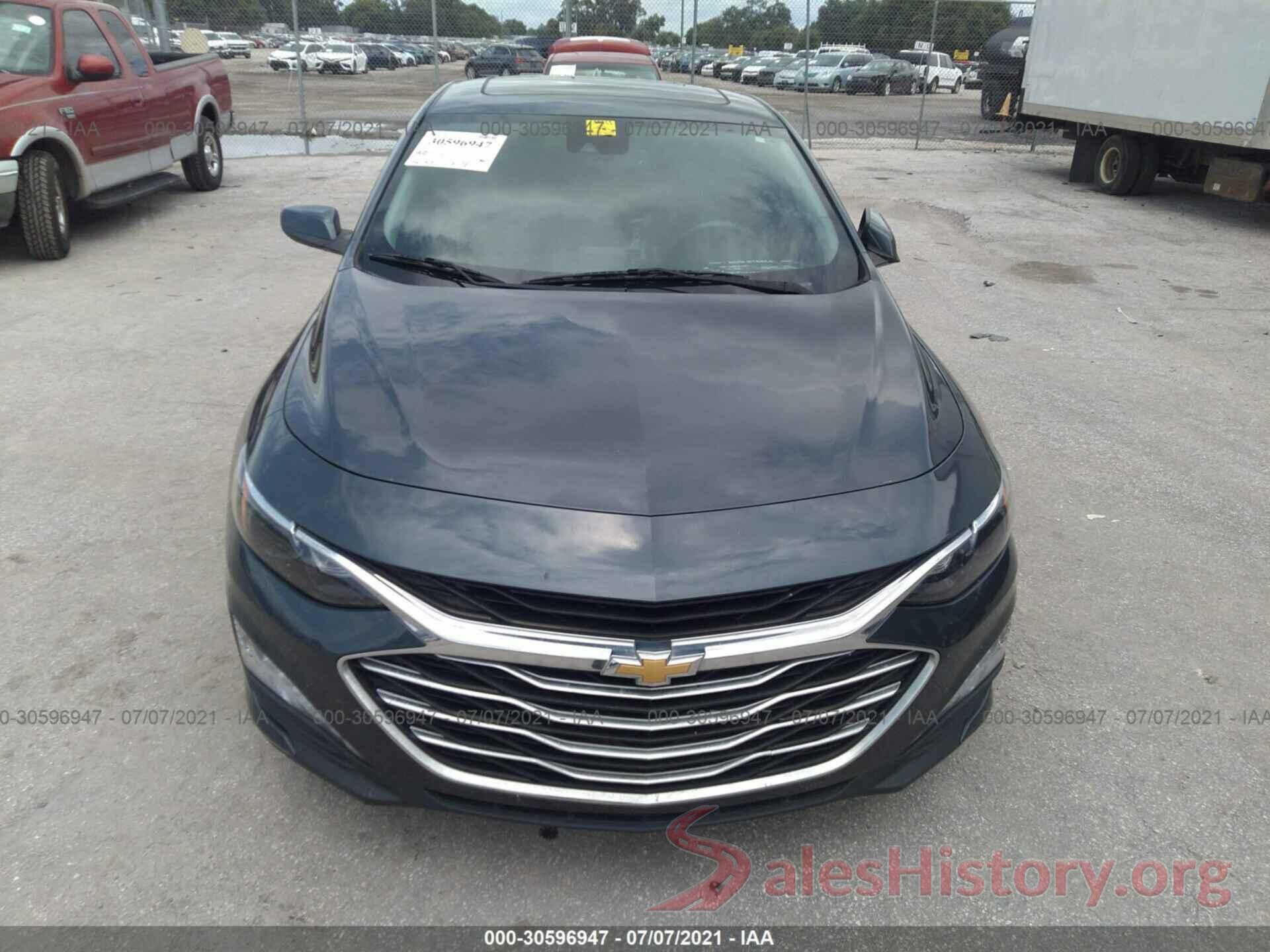 1G1ZF5SU5KF160385 2019 CHEVROLET MALIBU