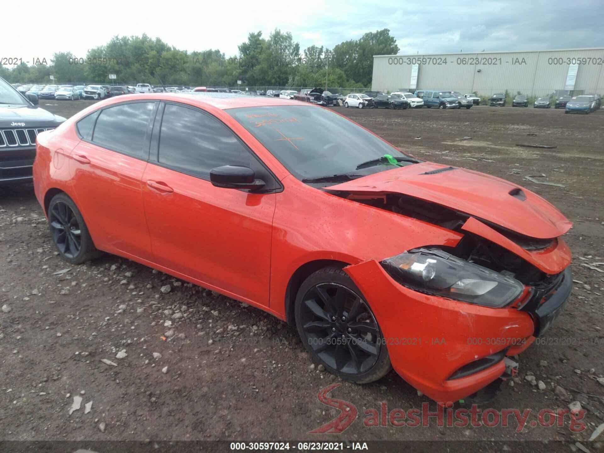 1C3CDFGB5GD803258 2016 DODGE DART