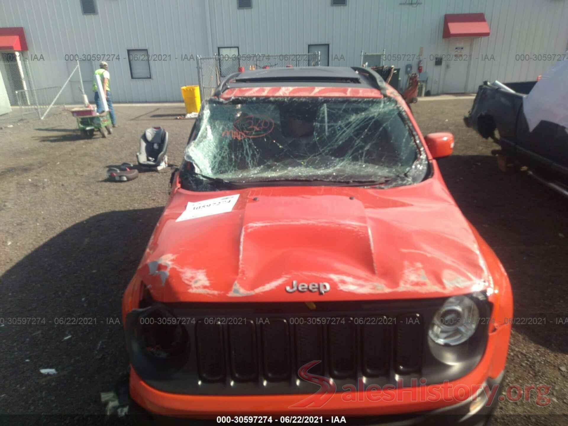 ZACCJABH7HPF86432 2017 JEEP RENEGADE