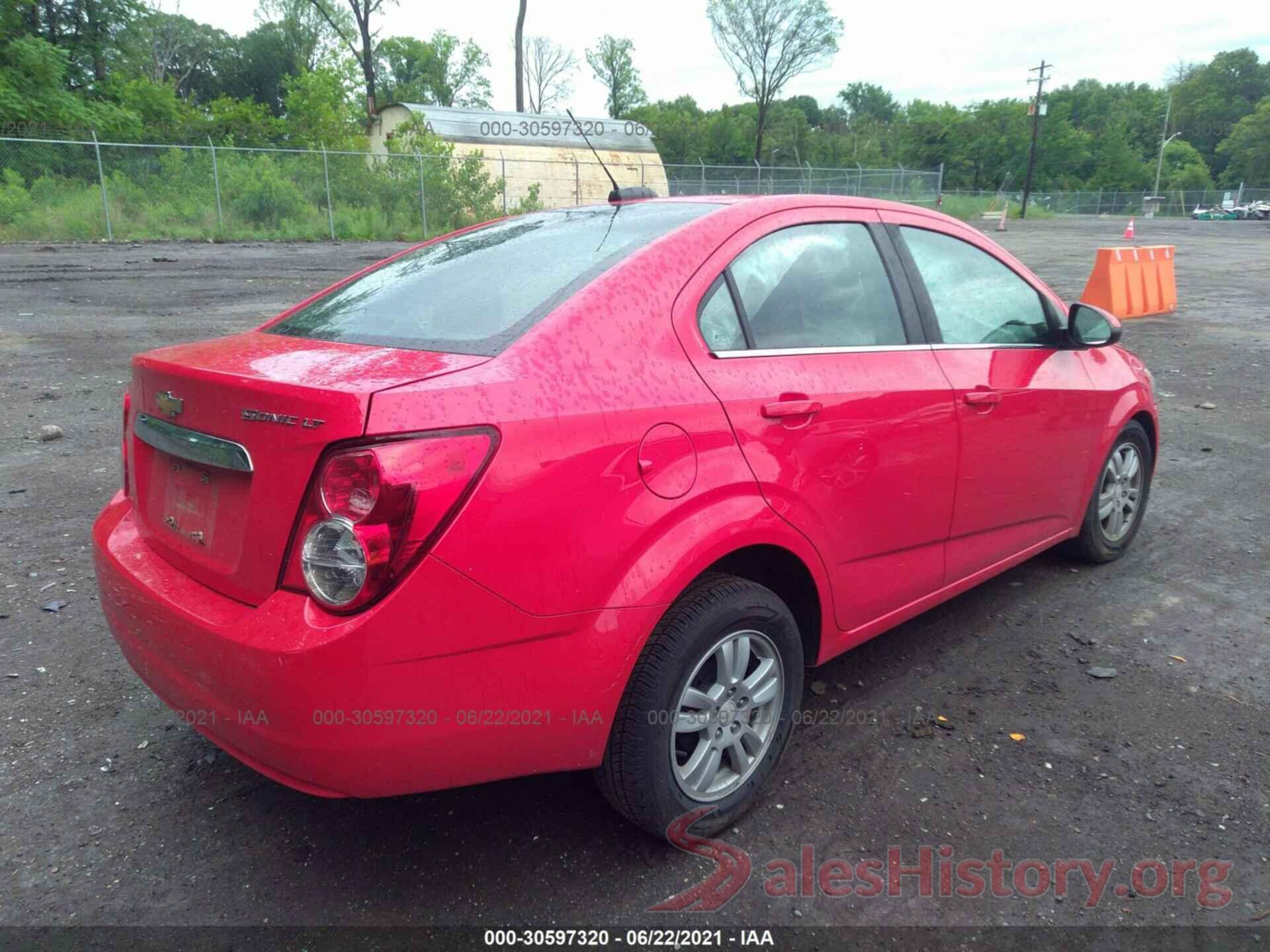 1G1JC5SG6G4139855 2016 CHEVROLET SONIC