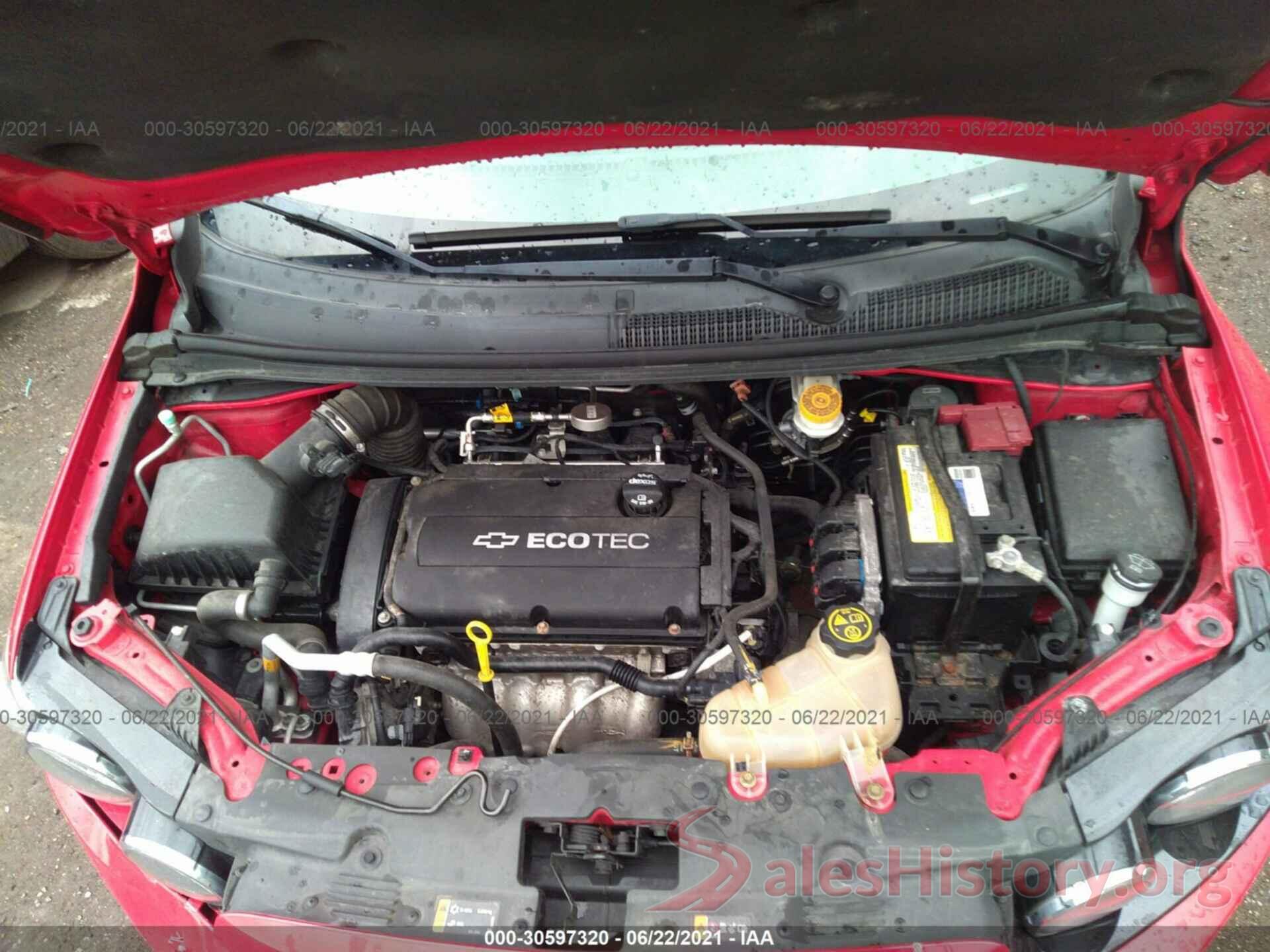 1G1JC5SG6G4139855 2016 CHEVROLET SONIC