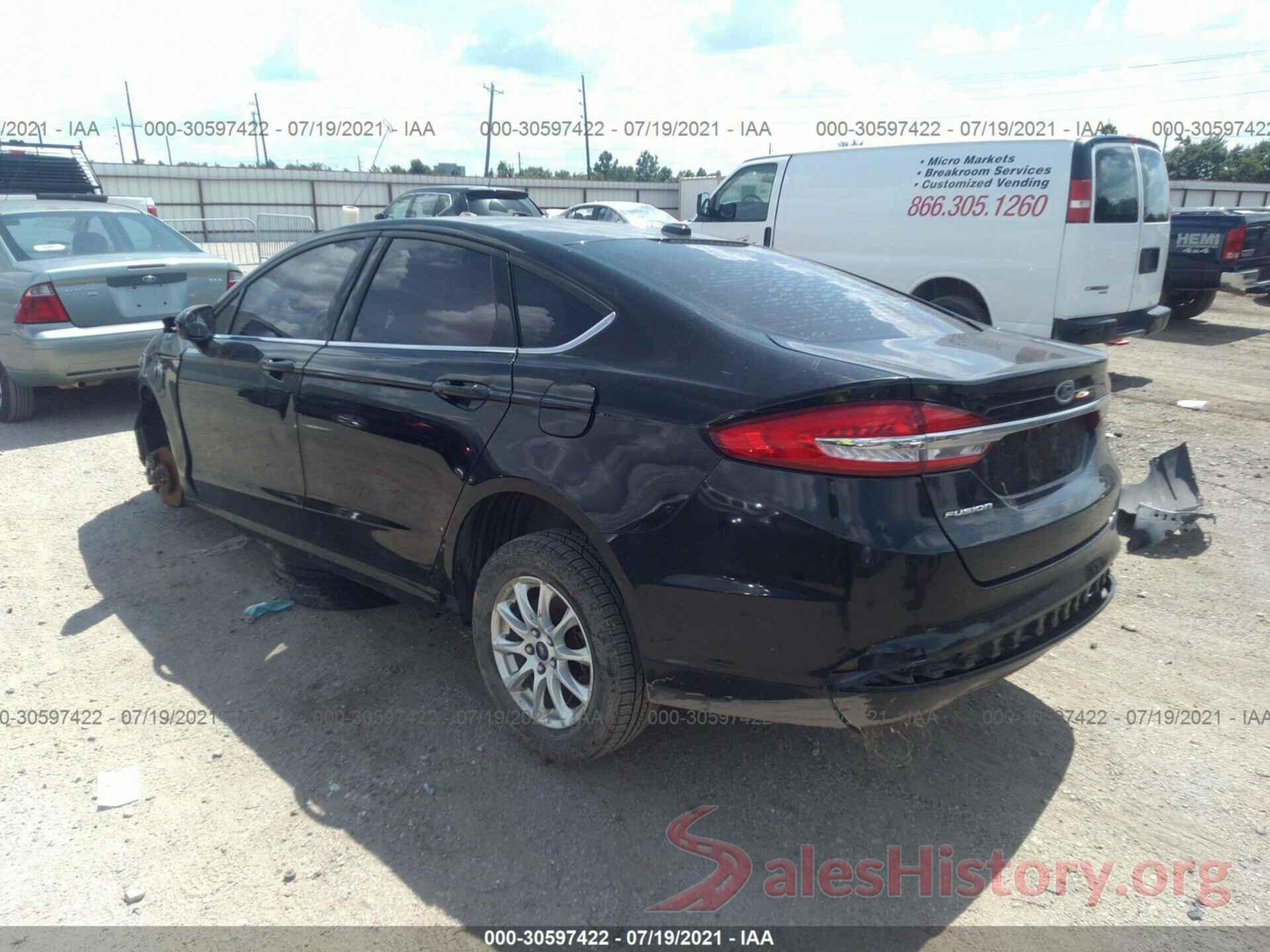 3FA6P0G72HR159564 2017 FORD FUSION