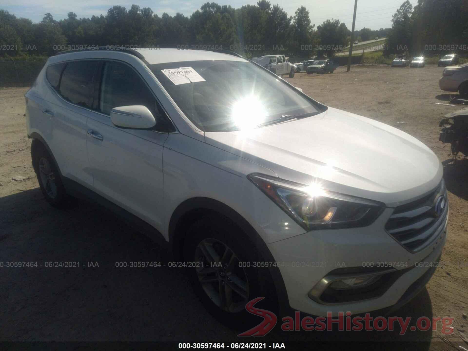 5NMZU3LB4HH007801 2017 HYUNDAI SANTA FE SPORT