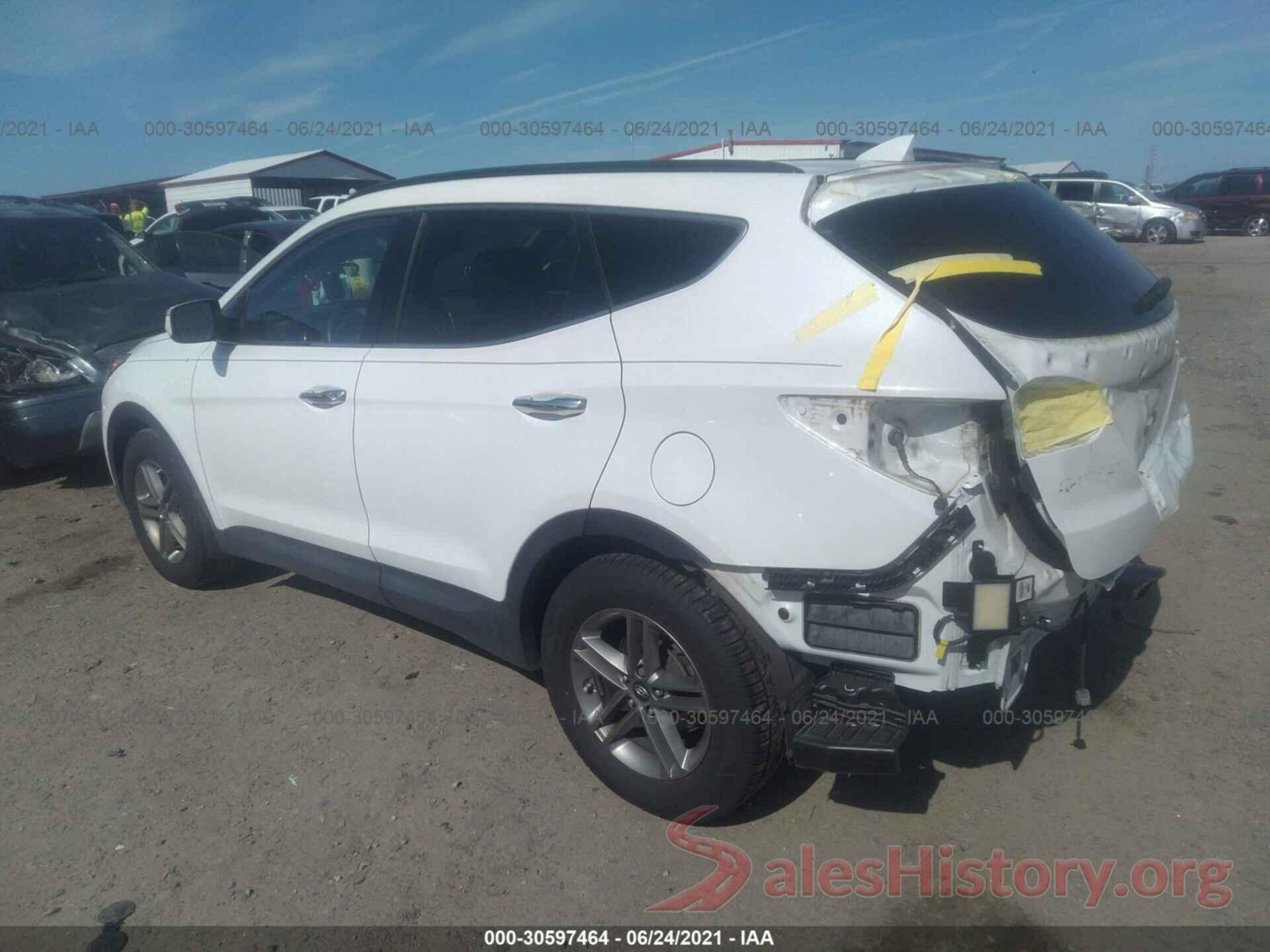 5NMZU3LB4HH007801 2017 HYUNDAI SANTA FE SPORT