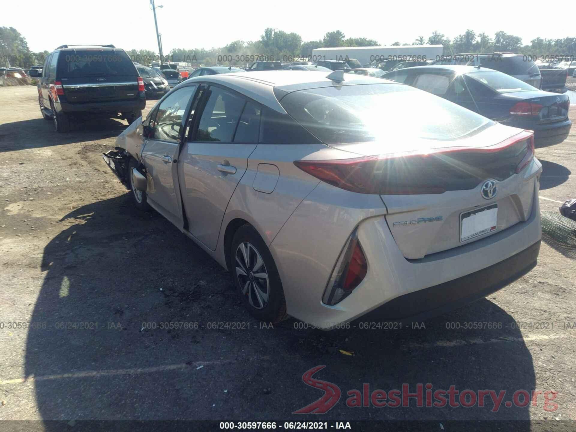 JTDKARFP3J3068629 2018 TOYOTA PRIUS PRIME