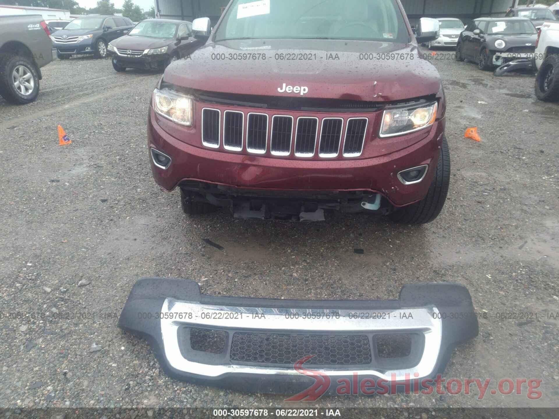 1C4RJFBGXGC404675 2016 JEEP GRAND CHEROKEE