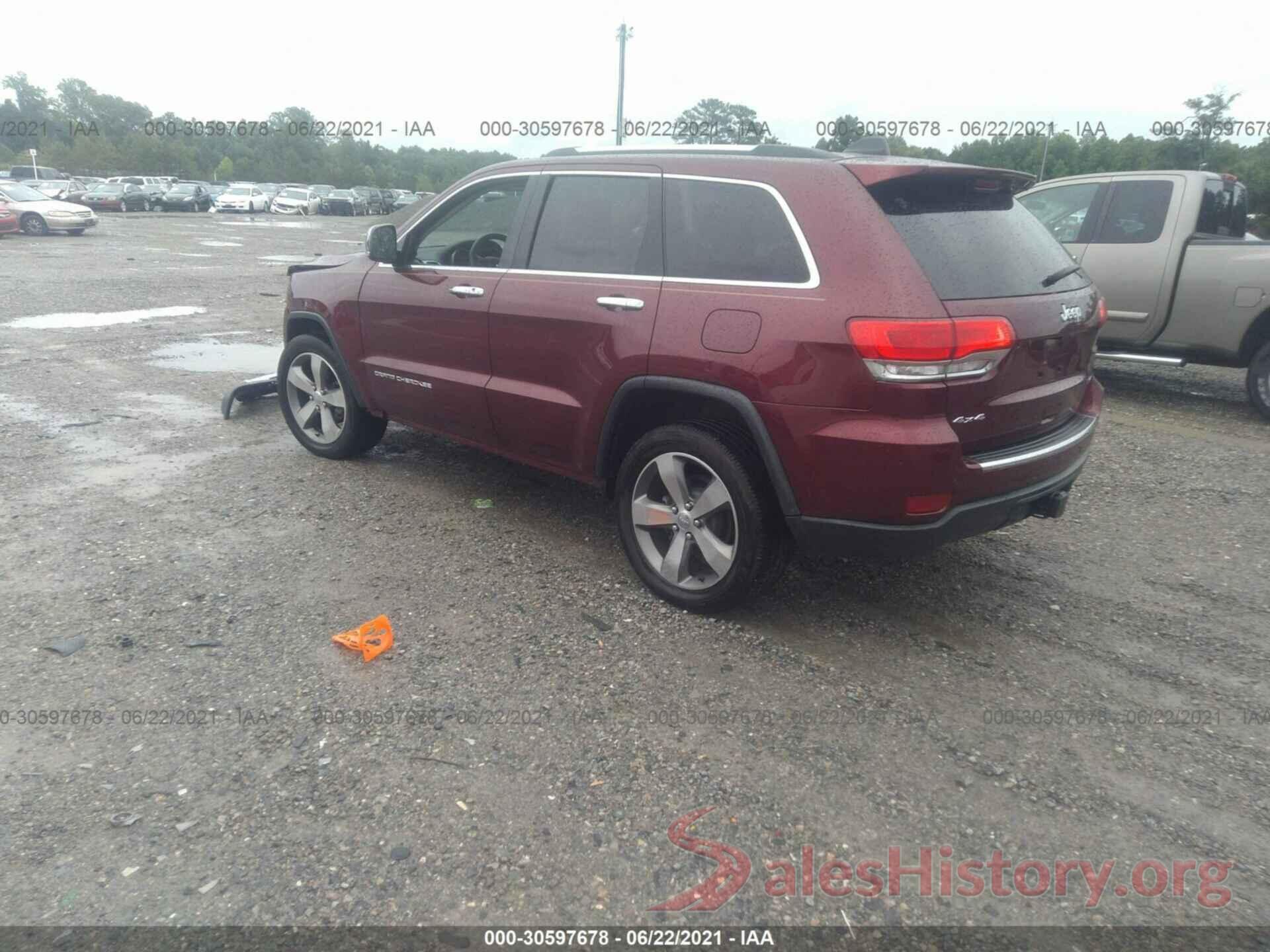 1C4RJFBGXGC404675 2016 JEEP GRAND CHEROKEE