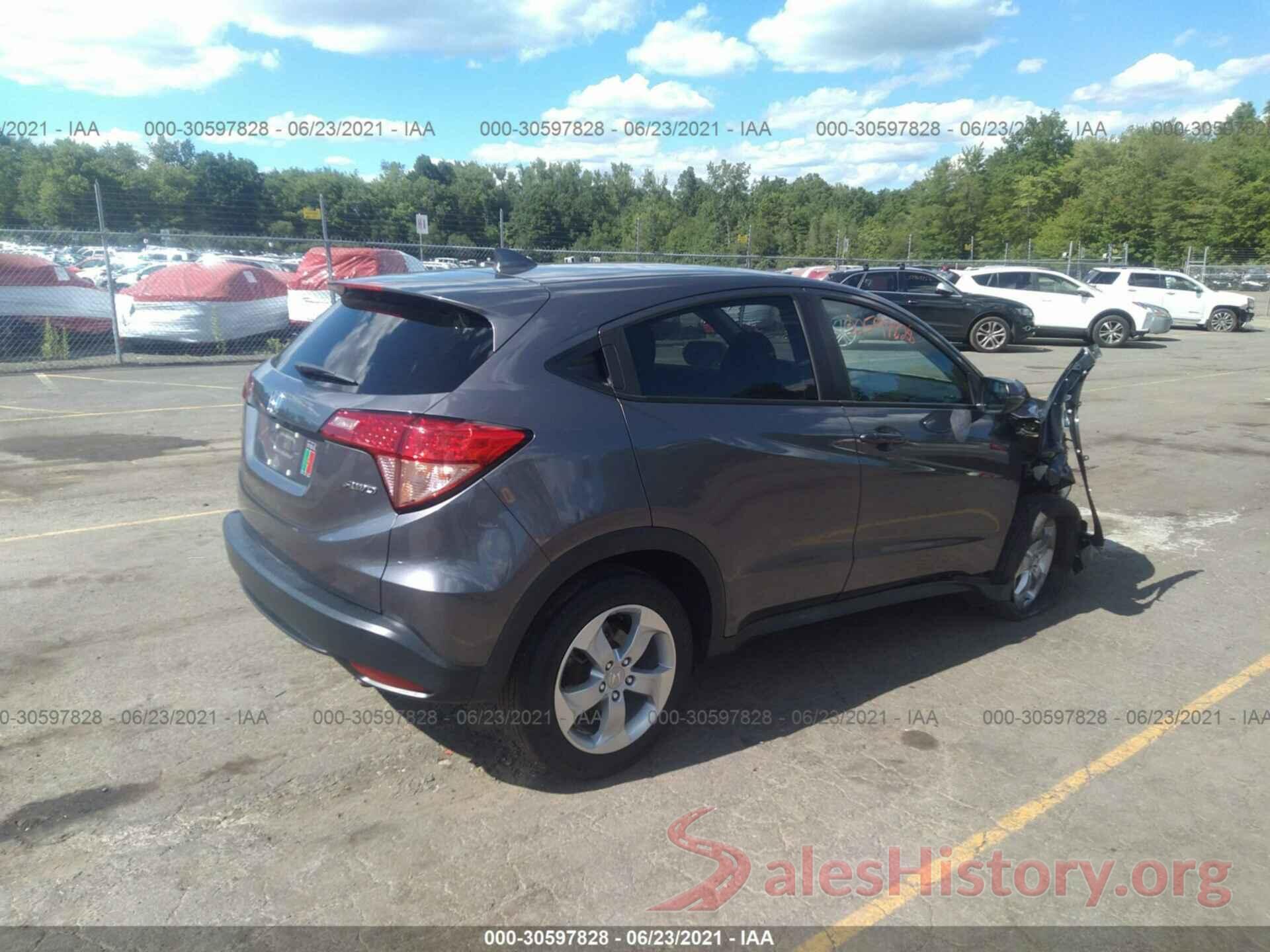 3CZRU6H59GM726441 2016 HONDA HR-V