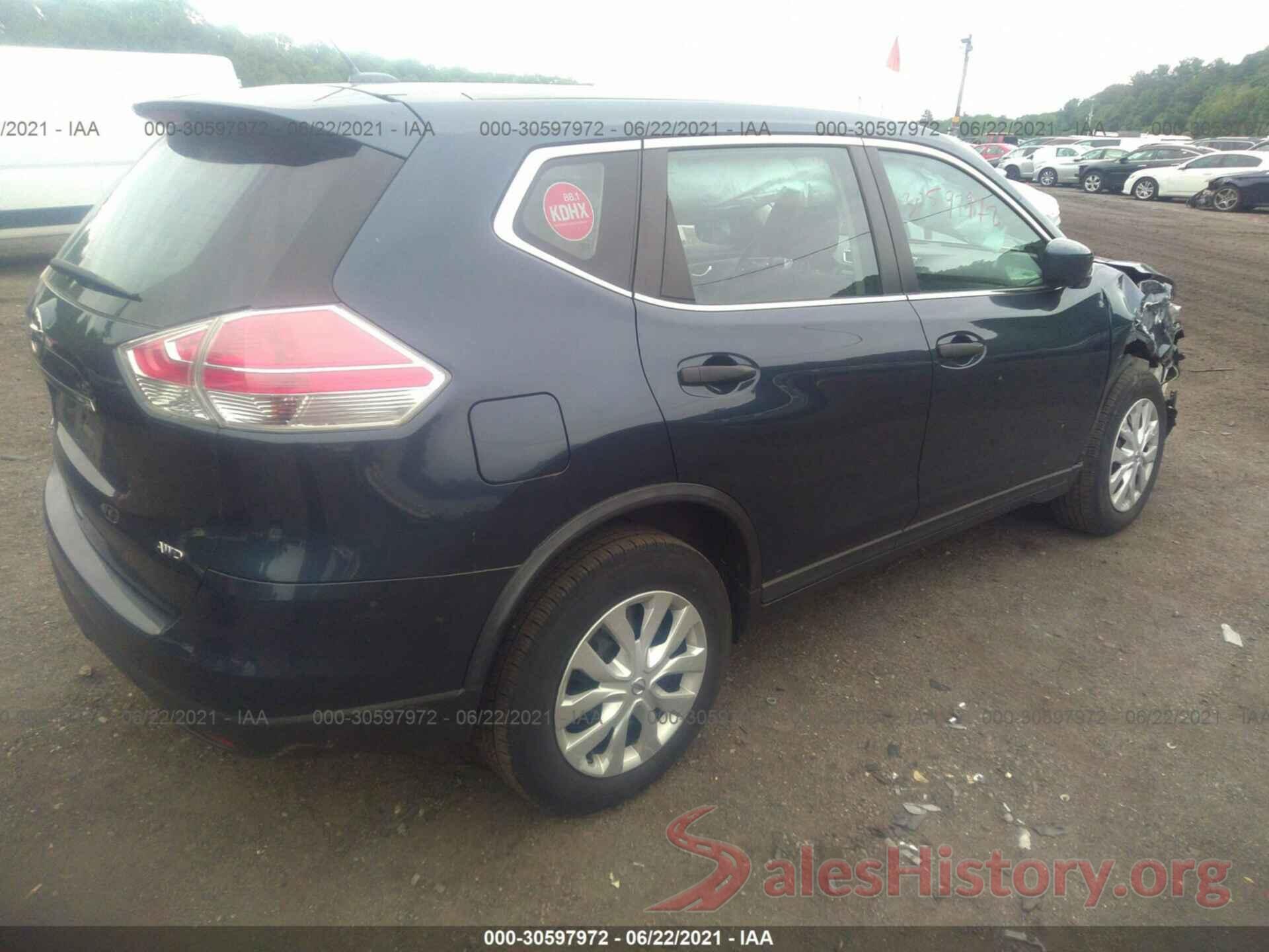 KNMAT2MV8GP696914 2016 NISSAN ROGUE